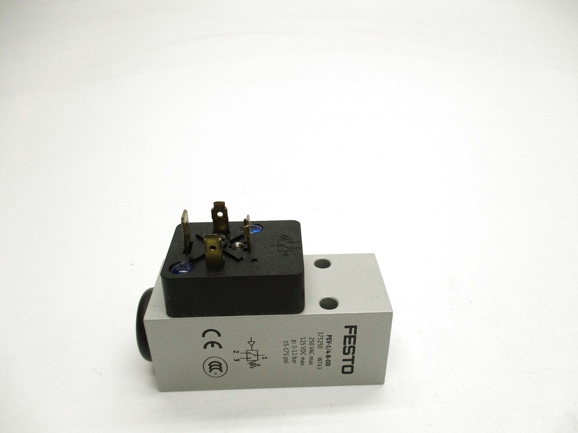 FESTO PEV-1/4-B-OD 175250 250VAC NSNP