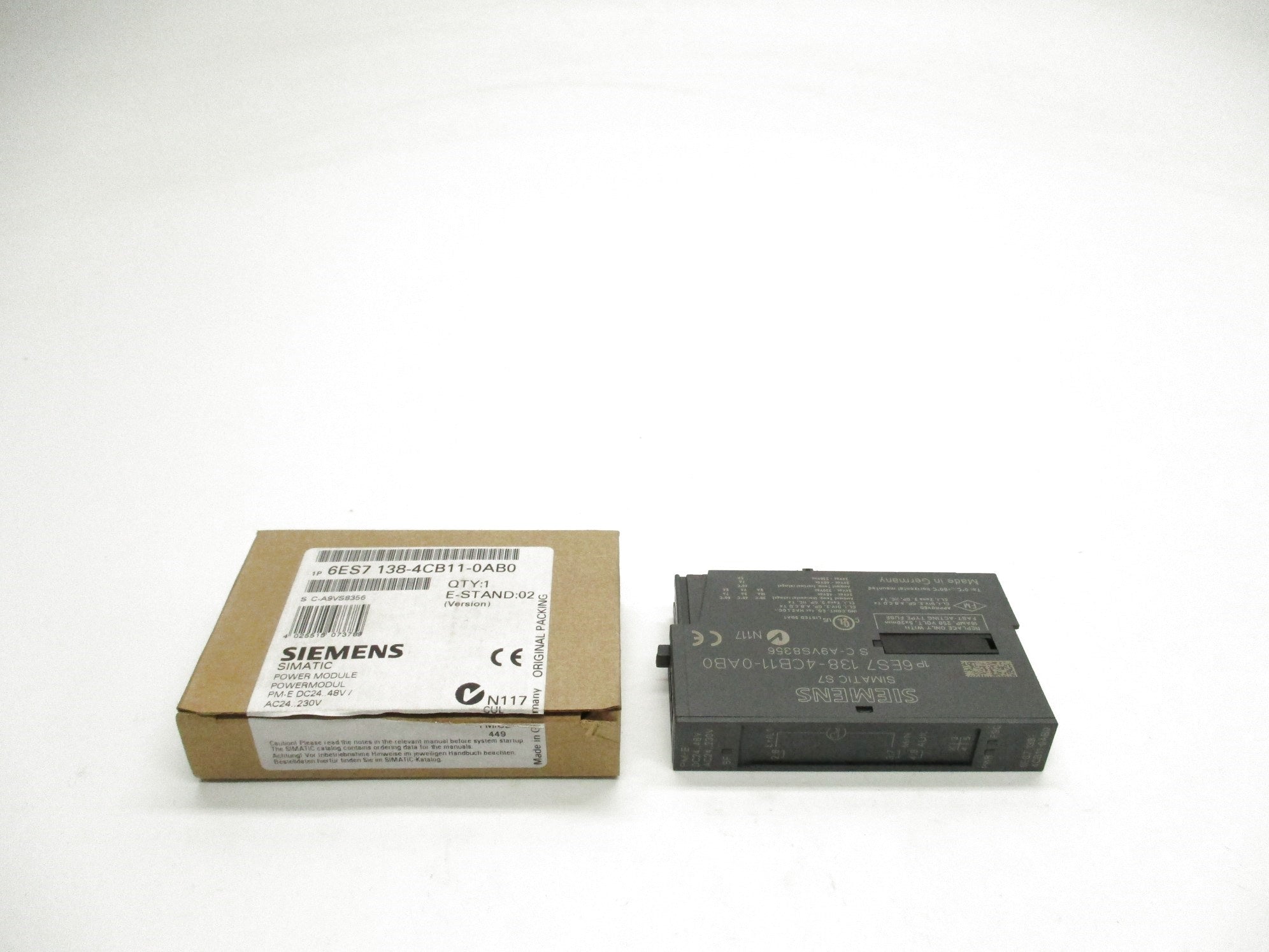 SIEMENS 6ES7138-4CB11-0AB0 24-230VAC NSMP