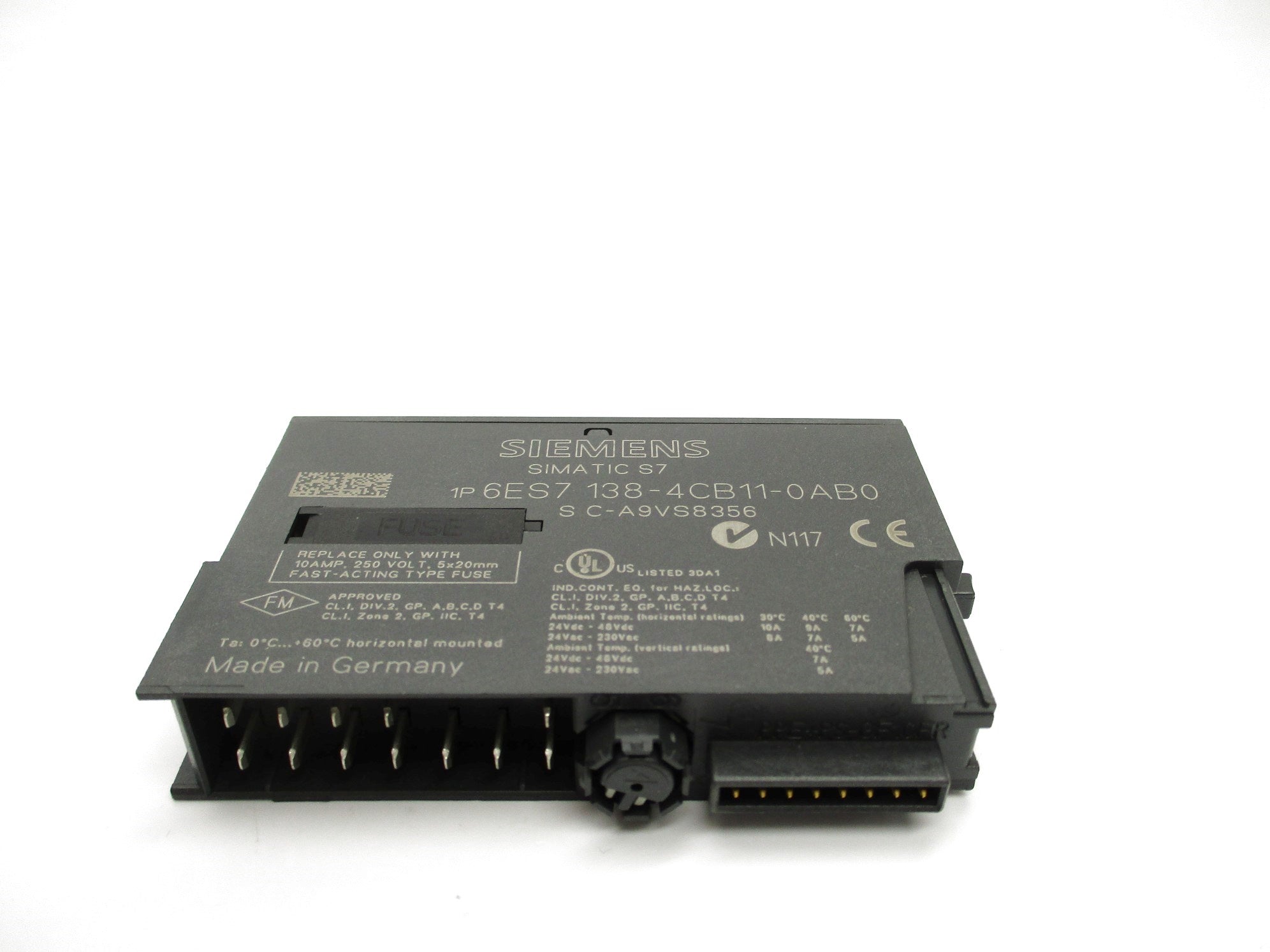 SIEMENS 6ES7138-4CB11-0AB0 24-230VAC NSMP