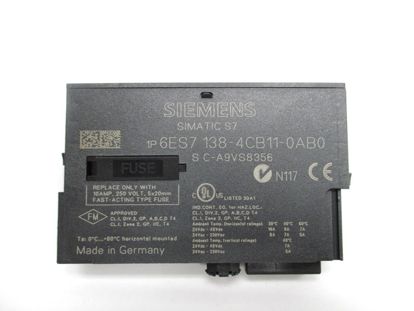 SIEMENS 6ES7138-4CB11-0AB0 24-230VAC NSMP