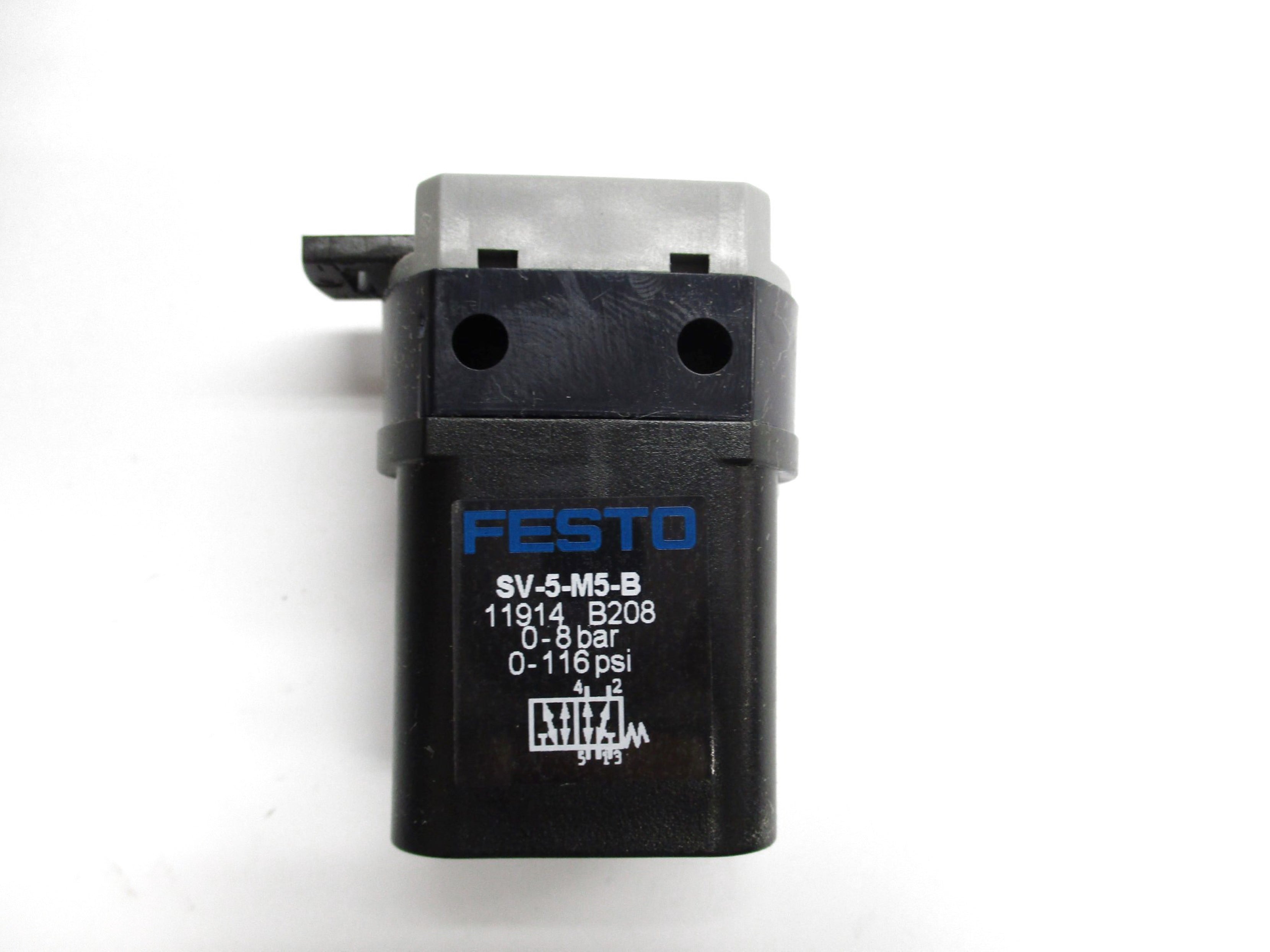 FESTO SV-5-M5-B 11914 0-116PSI NSMP