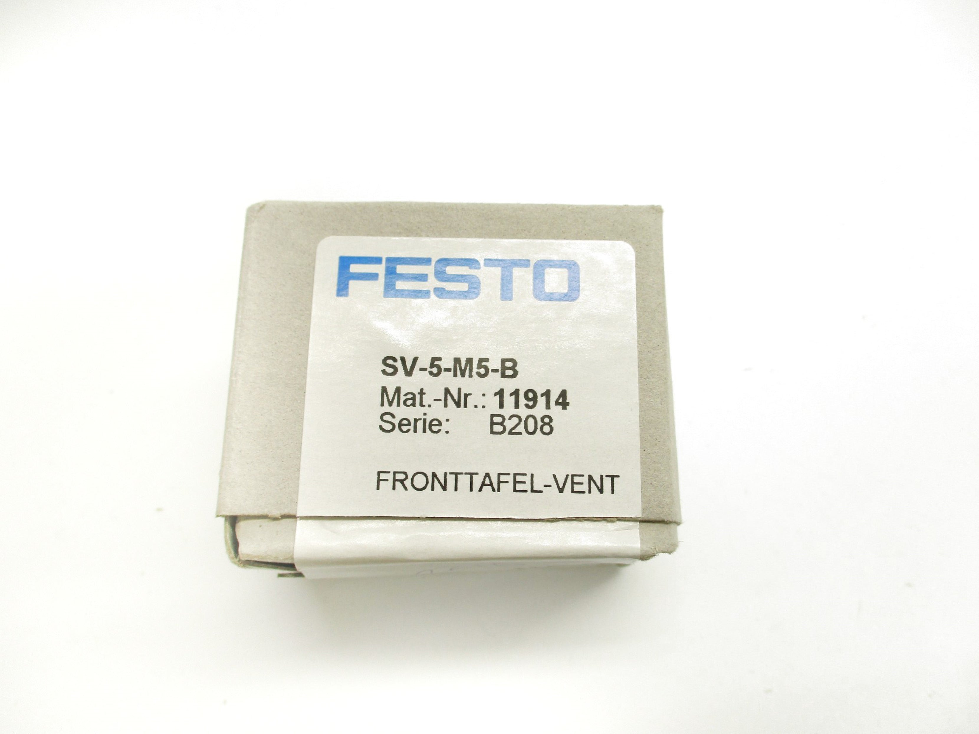FESTO SV-5-M5-B 11914 0-116PSI NSMP