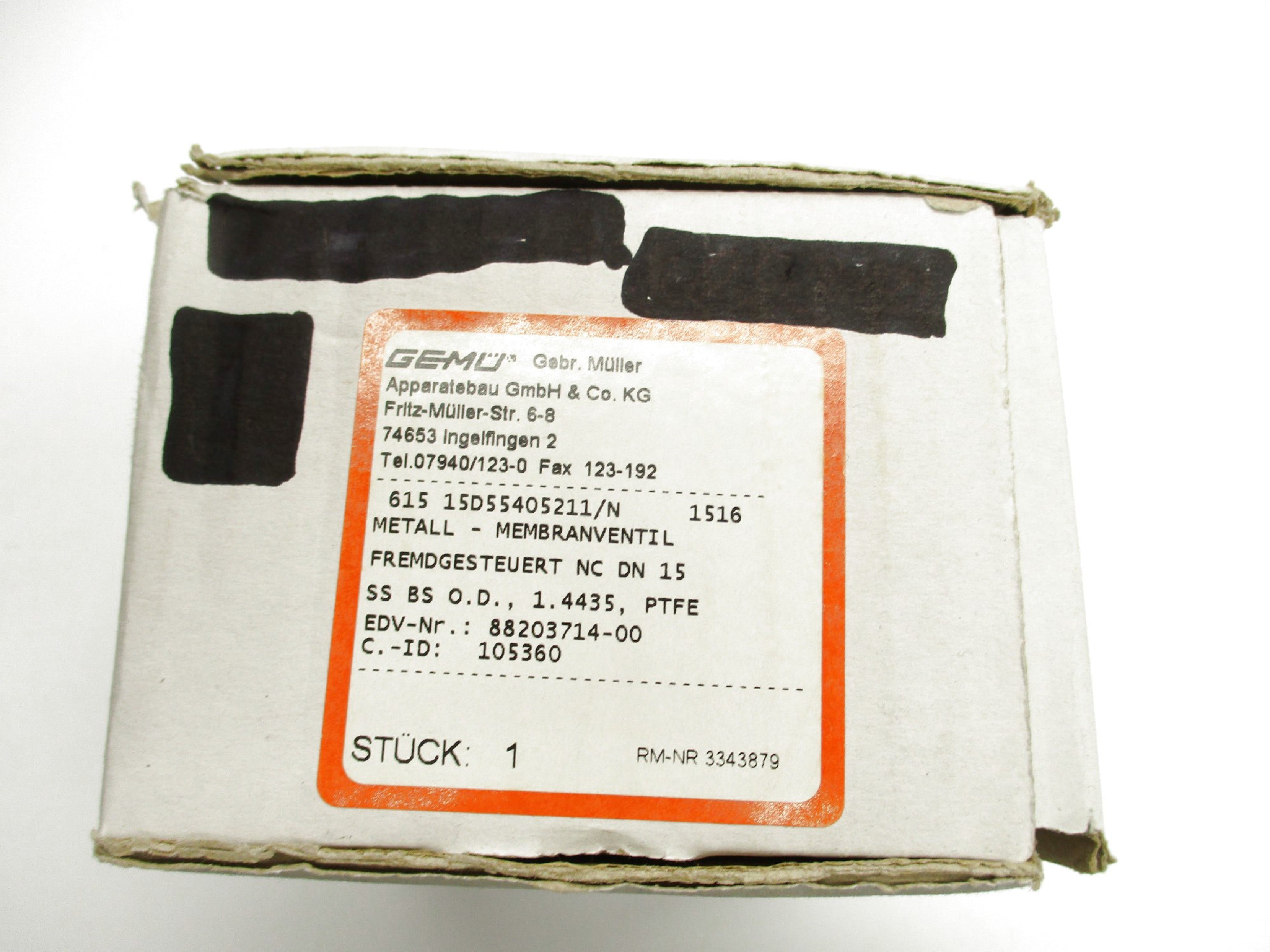 GEMU 88203714-00 61515D55405211/N NSMP