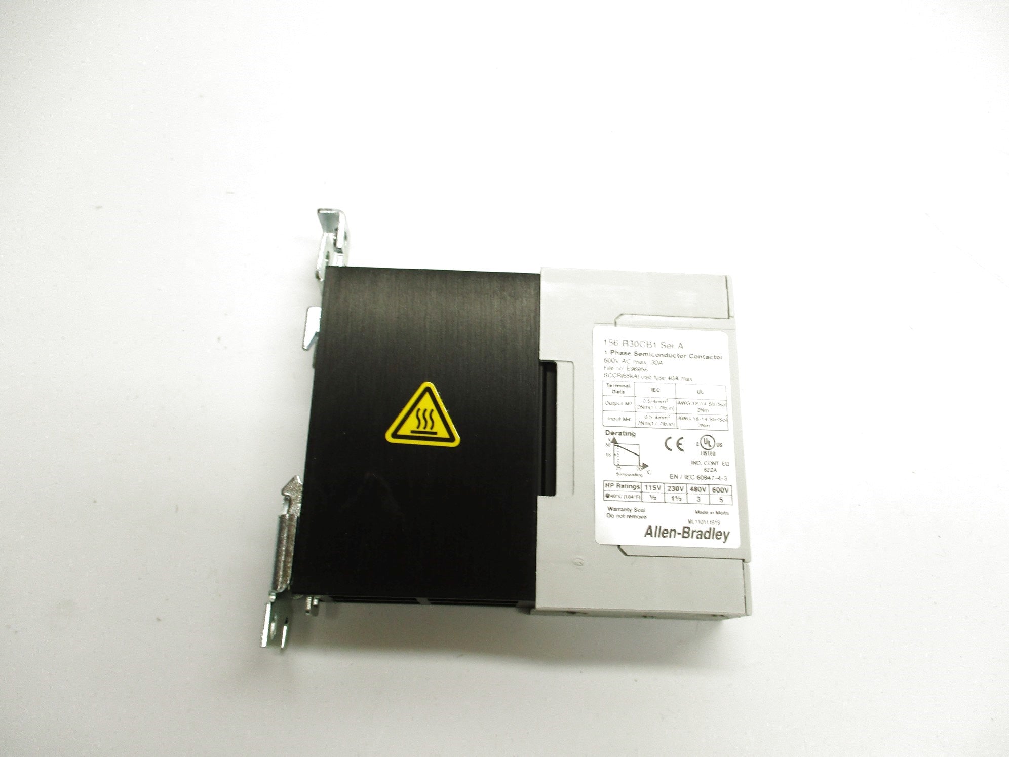 ALLEN BRADLEY 156-B30CB1 SER. A 660VAC (WH) NSMP