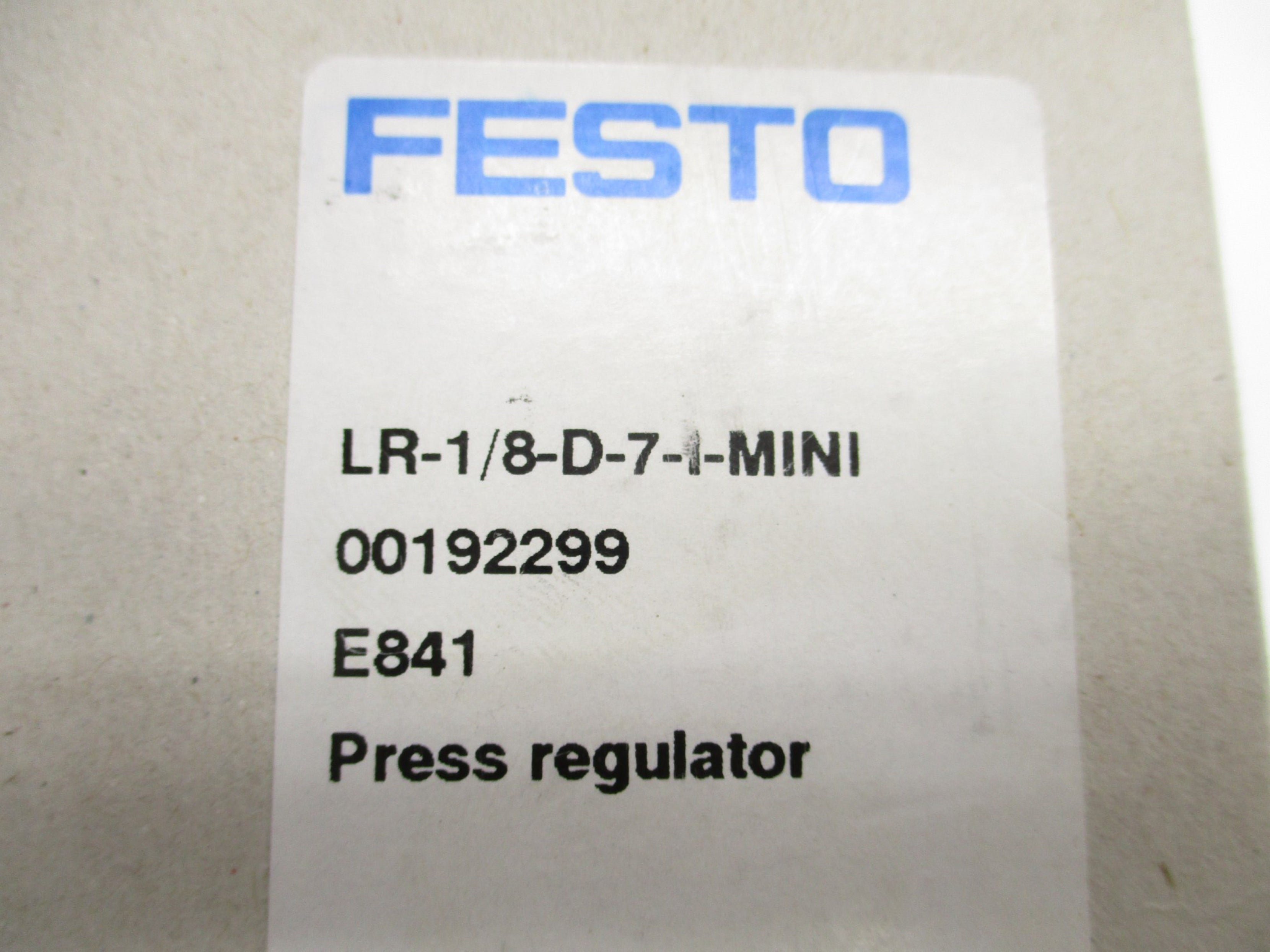 FESTO LR-1/8-D-7-I-MINI NSMP