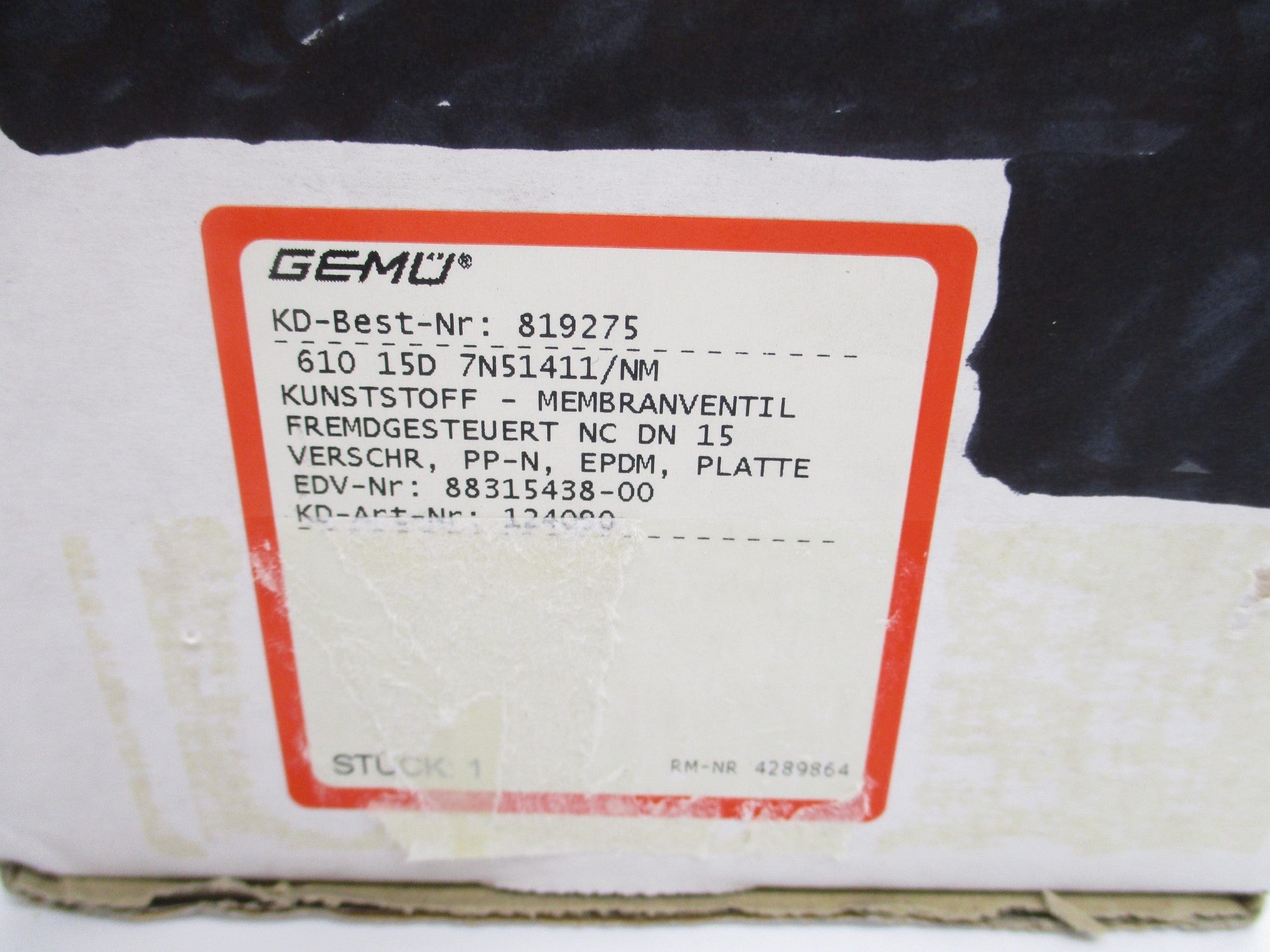 GEMU 88315438-00 61015D7N51411/NM NSMP