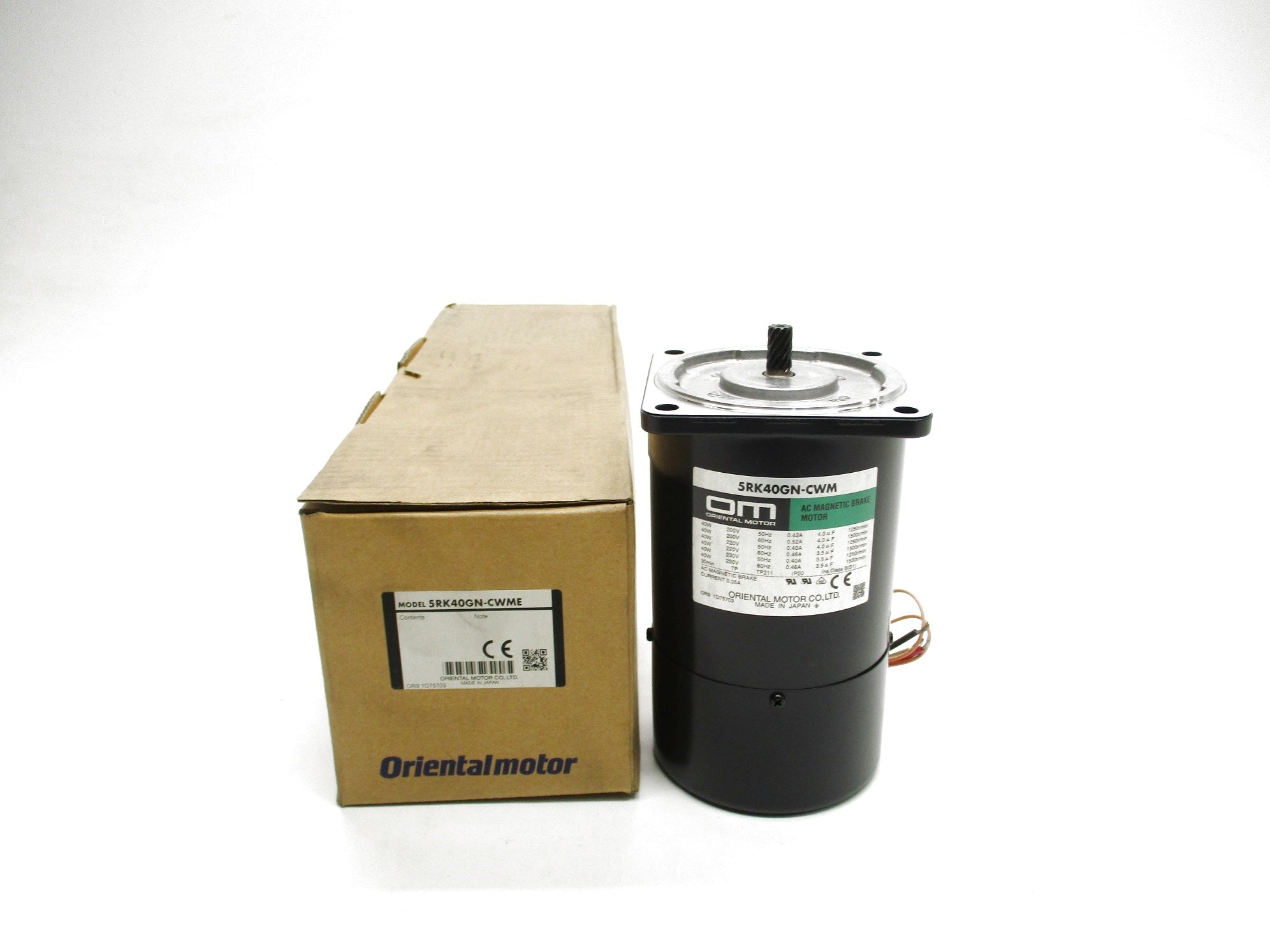 ORIENTAL MOTOR 5RK40GN-CWME NSMP