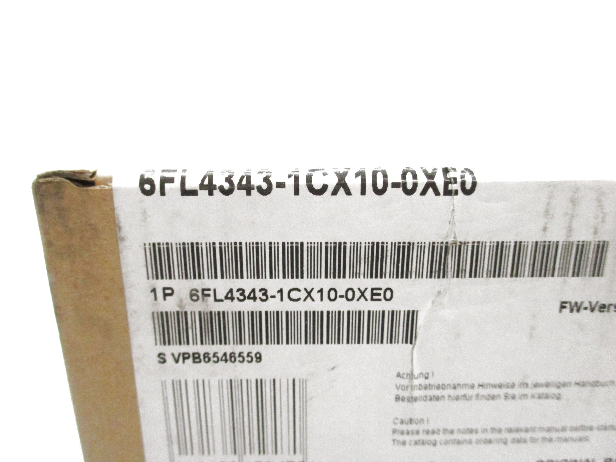 SIEMENS 6FL4343-1CX10-0XE0 NSFS