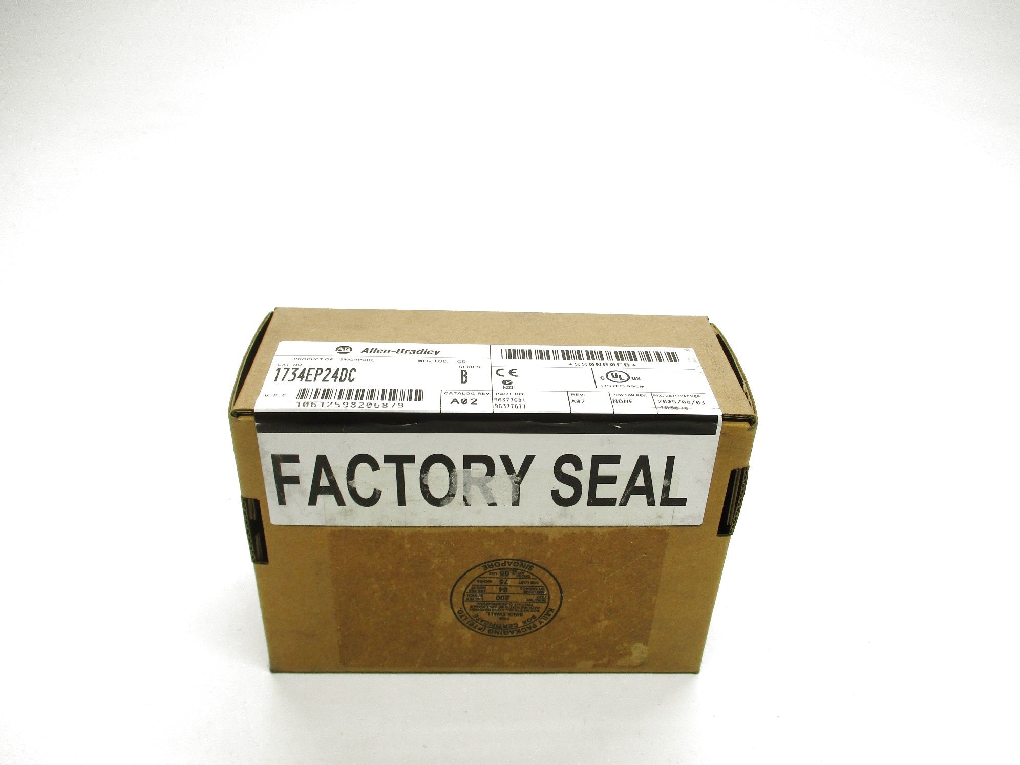ALLEN BRADLEY 1734-EP24DC SER. B DATE: 2009 NSFS