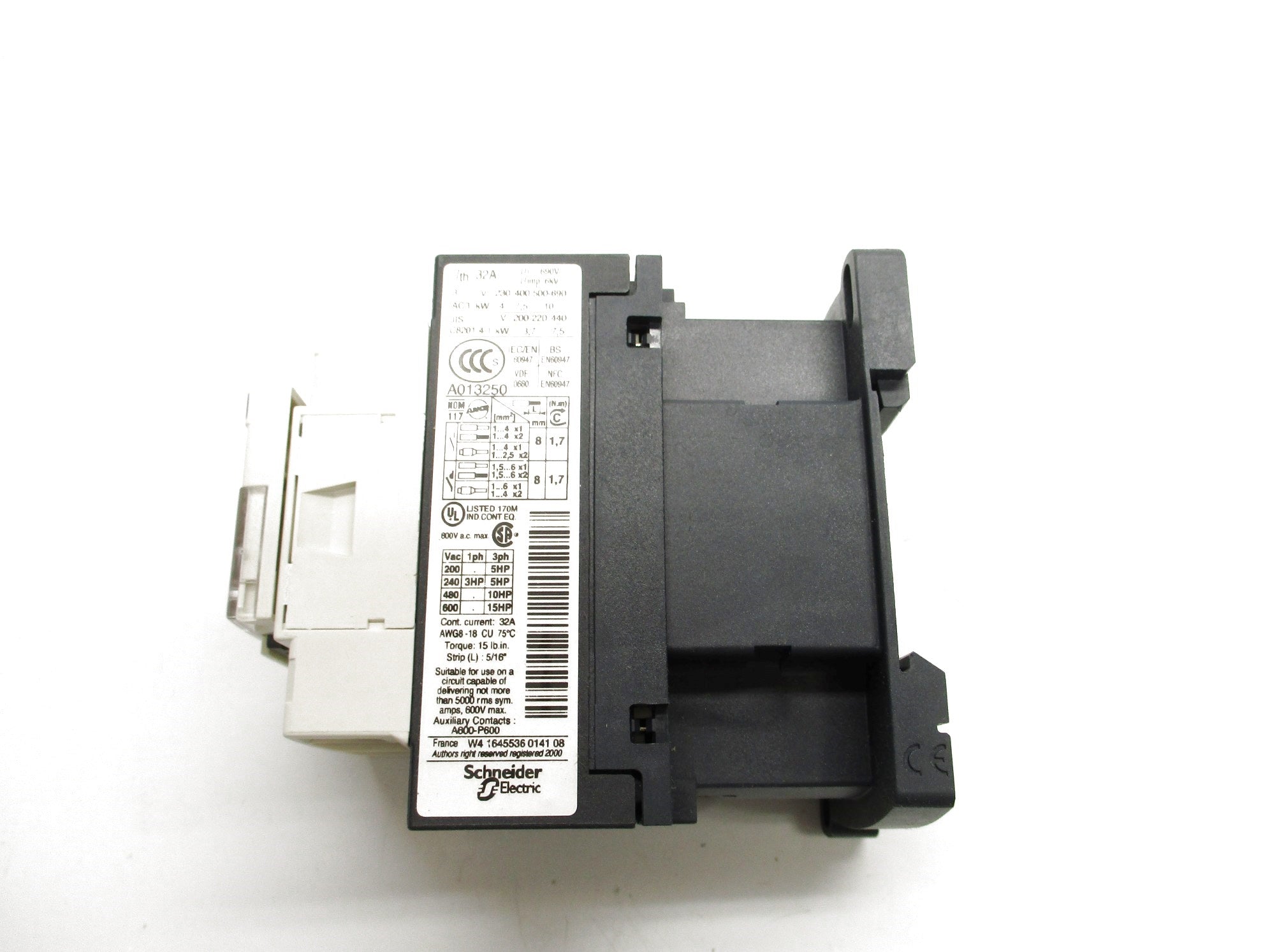 TELEMECANIQUE LC1D18F7 110V NSNP
