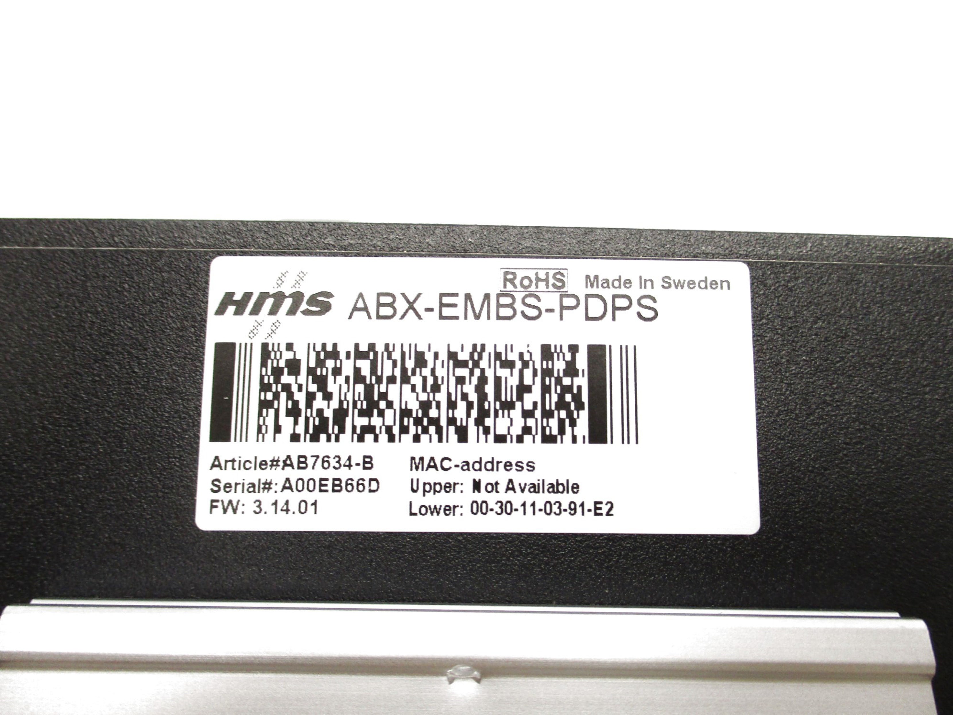 HMS ABX-EMBS-PDPS NSMP