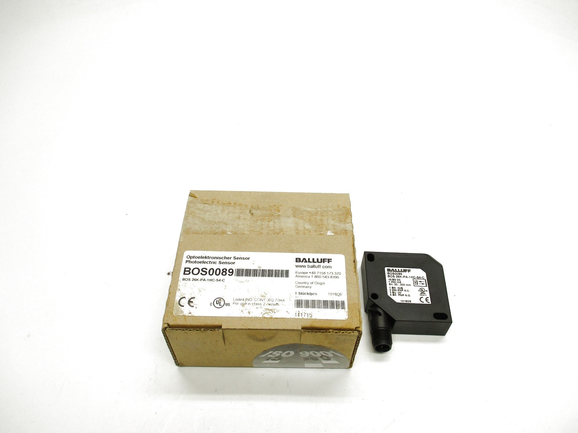 BALLUFF BOS26K-PA-1HC-S4-C BOS0089 10-30VDC NSMP