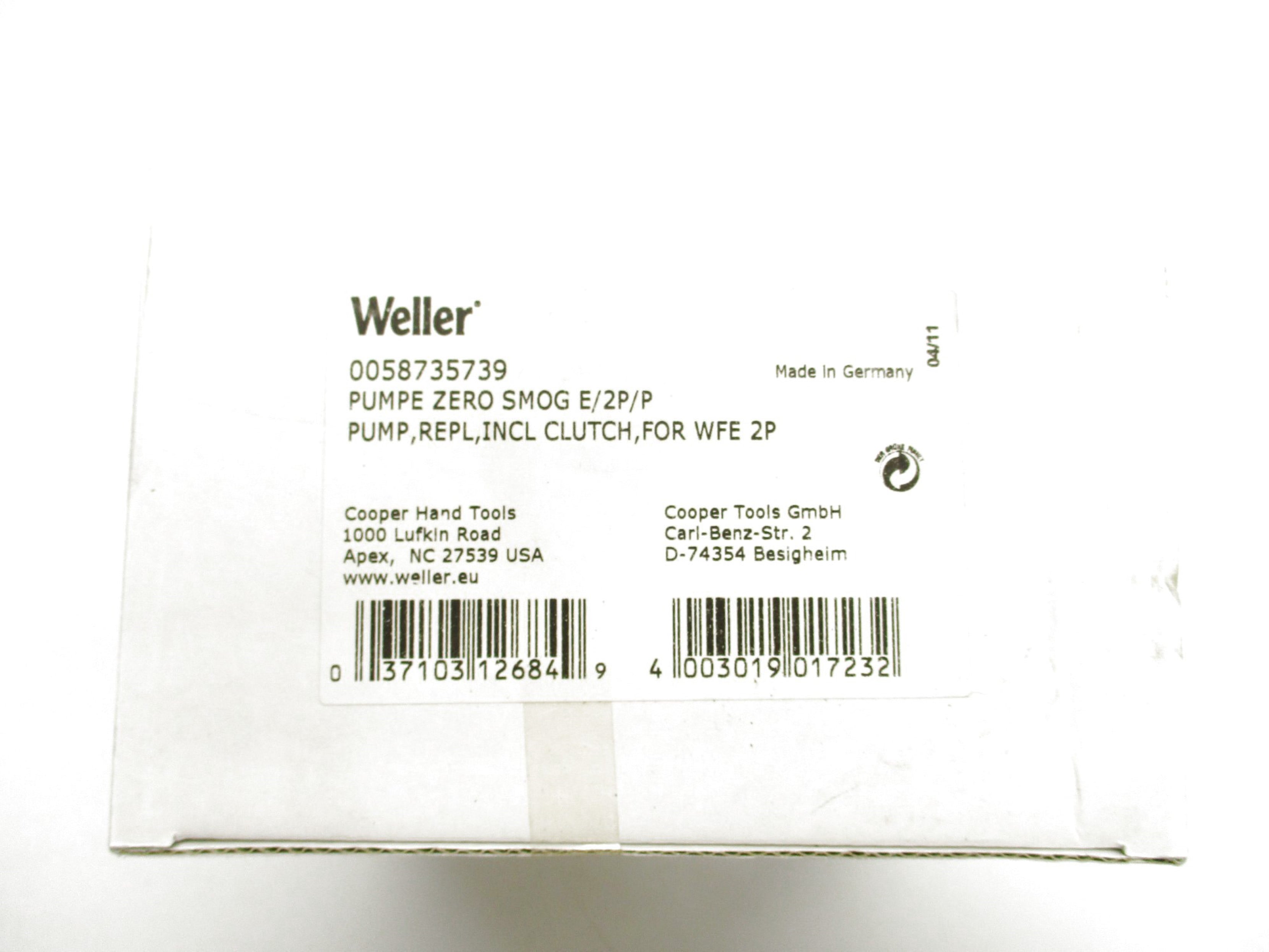 WELLER 0058735739 NSFS