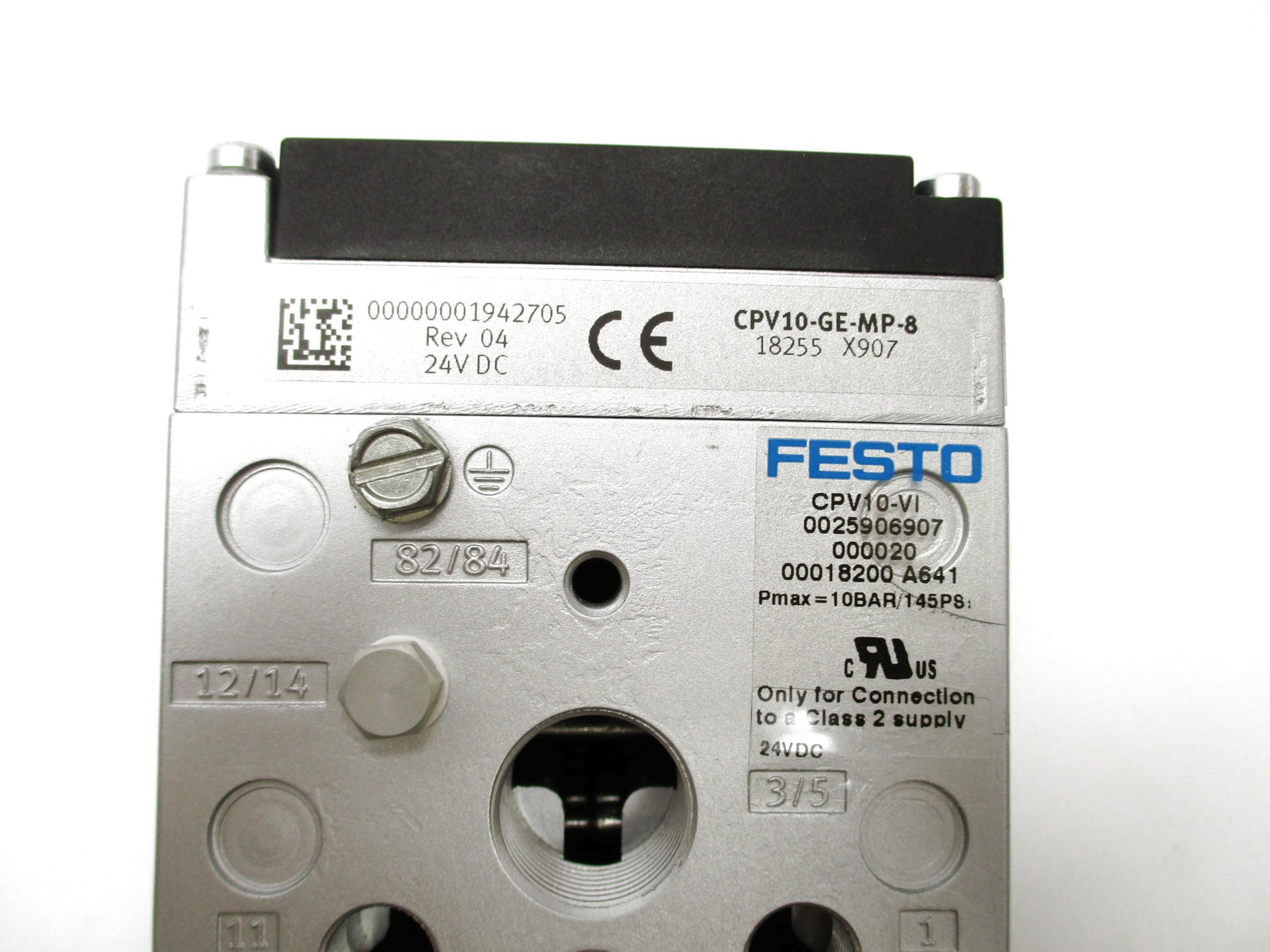 FESTO CPV10-VI-10P-10-8A-MP-R-Y-6JLL+U NSNP