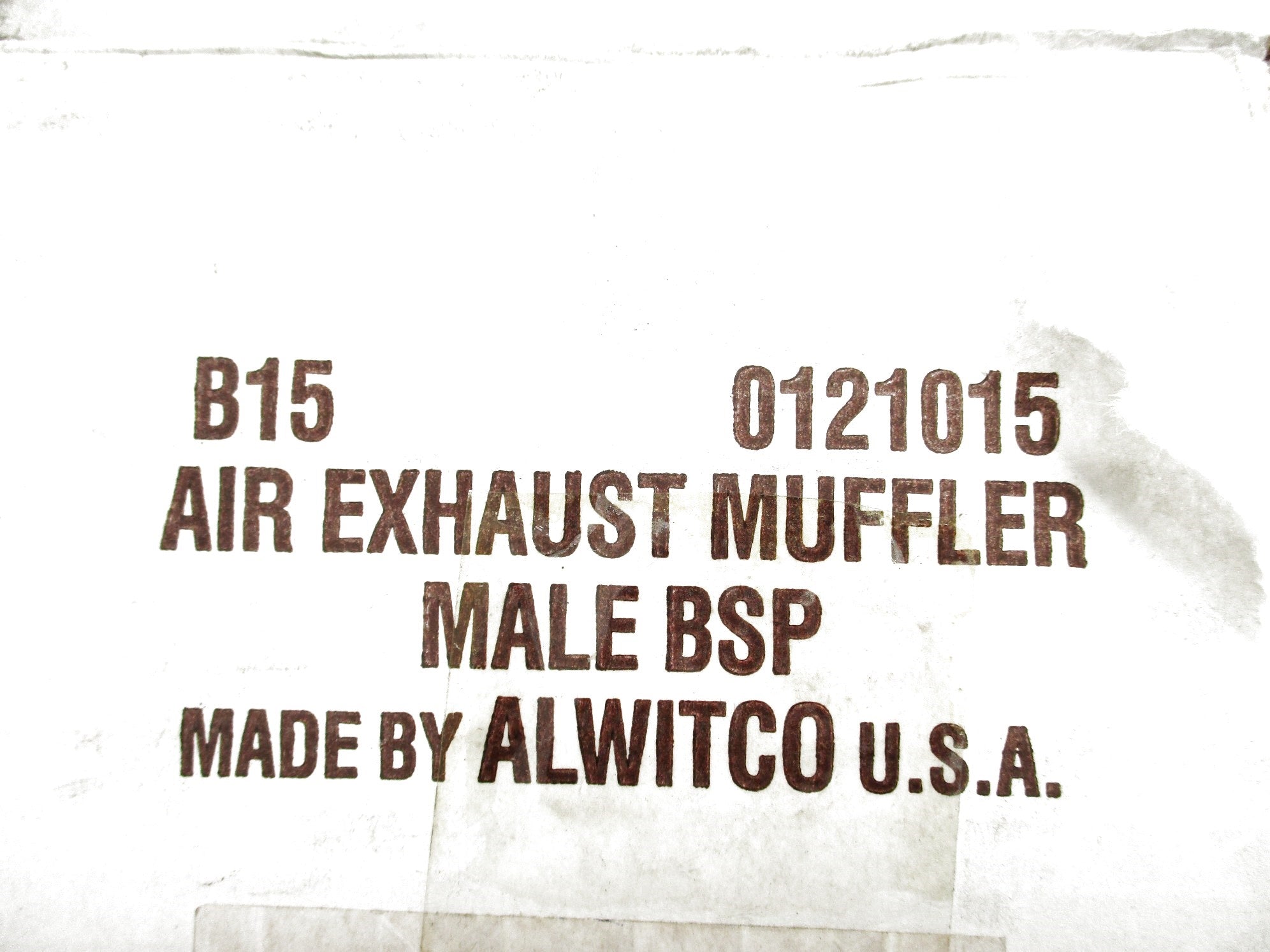 ATOMUFFLER B15 0121015 NSMP