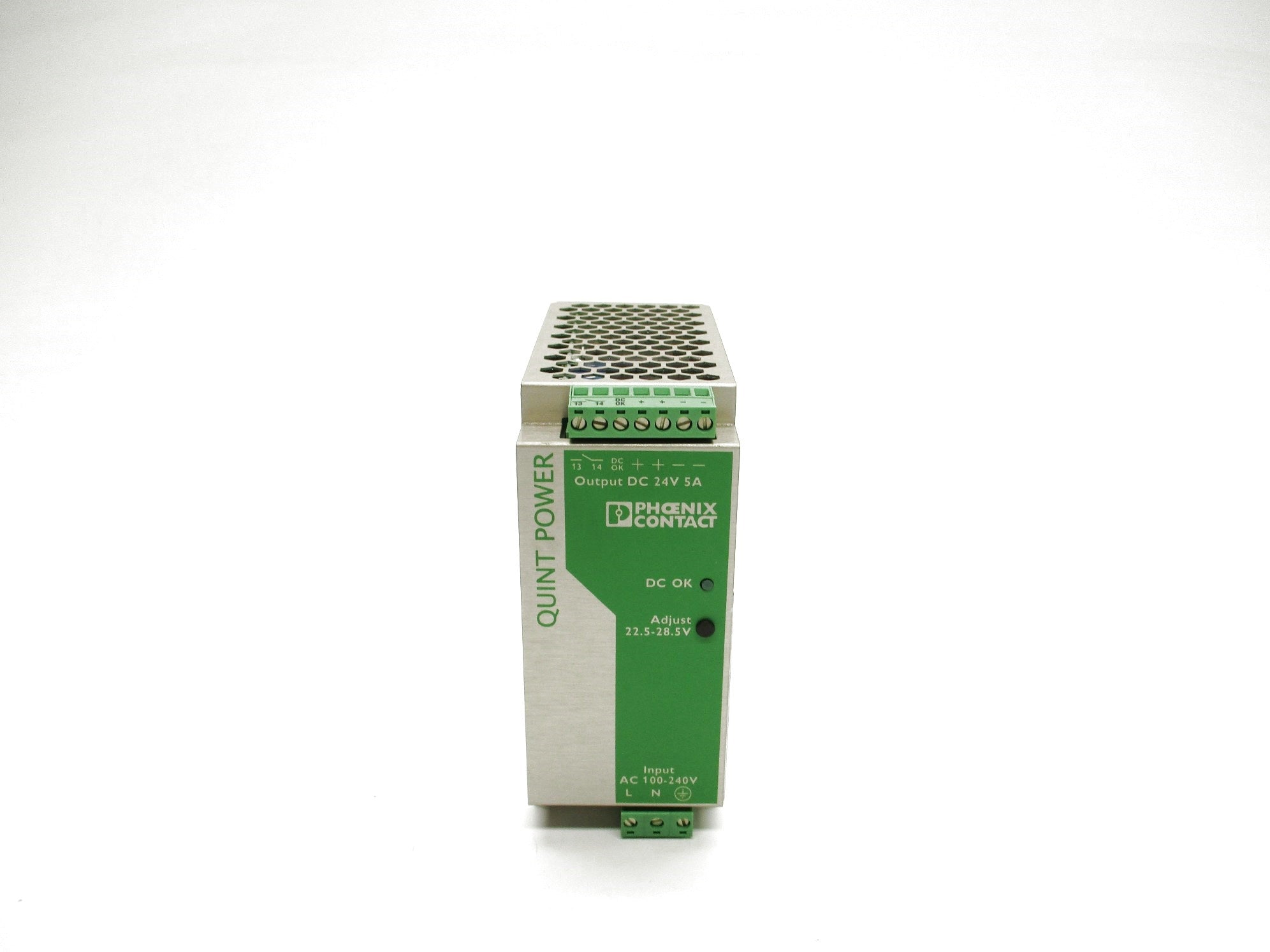 PHOENIX CONTACT QUINT-PS-100-240AC/24DC/5 2938581 100-240VAC 1.9-0.8A NSMP