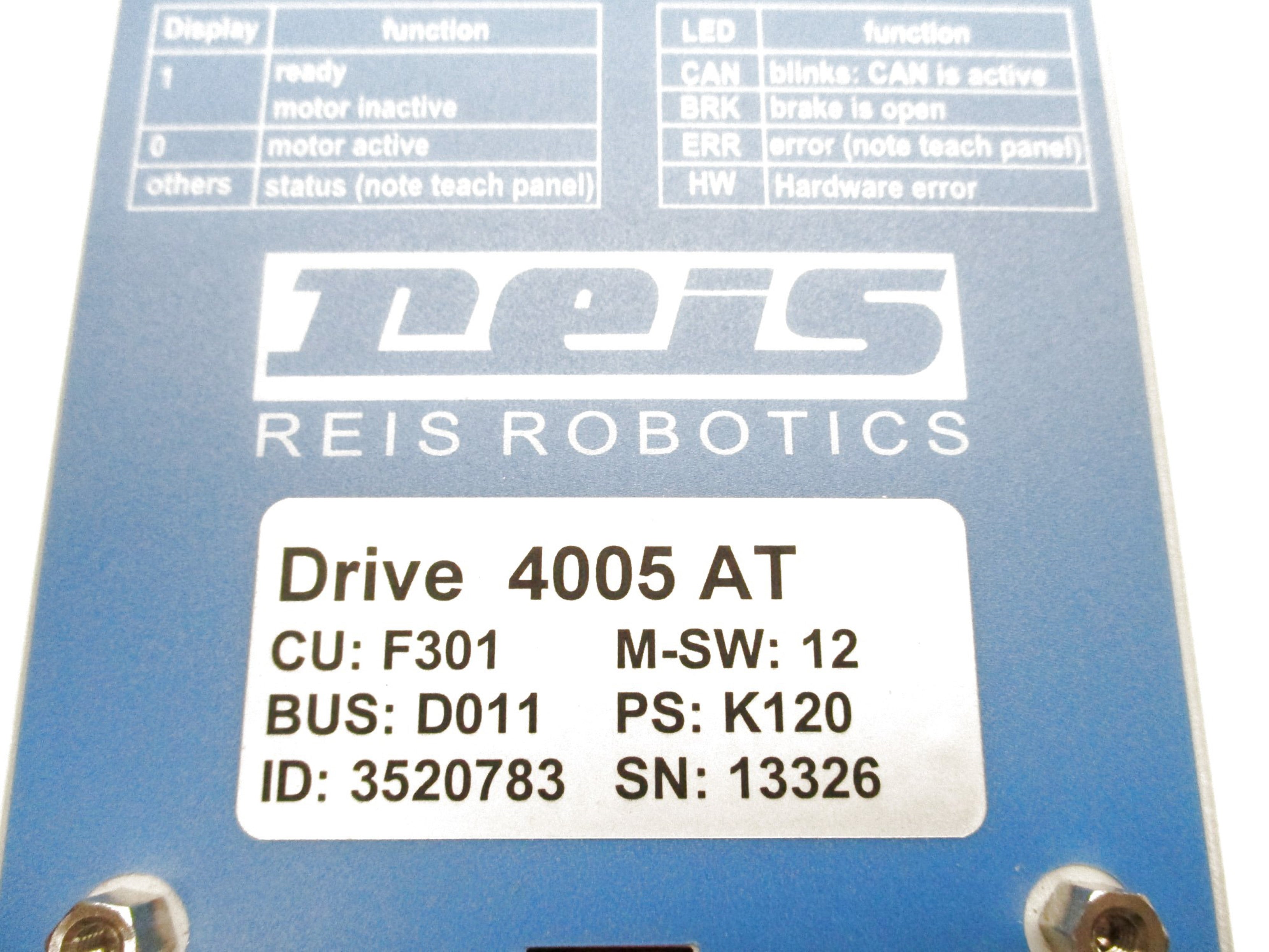 REIS ROBOTICS 4005AT NSMP