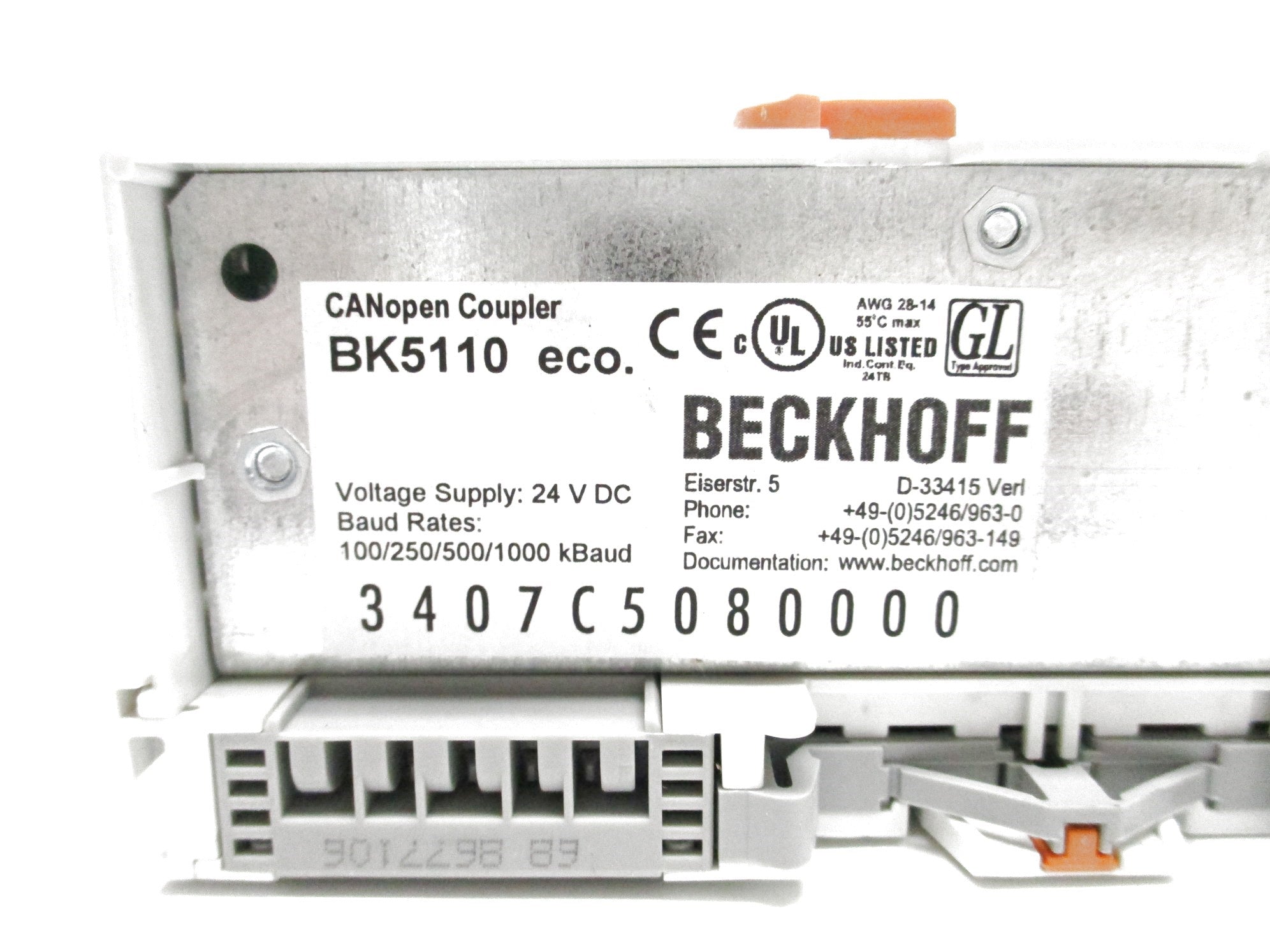 BECKHOFF BK5110 NSNP