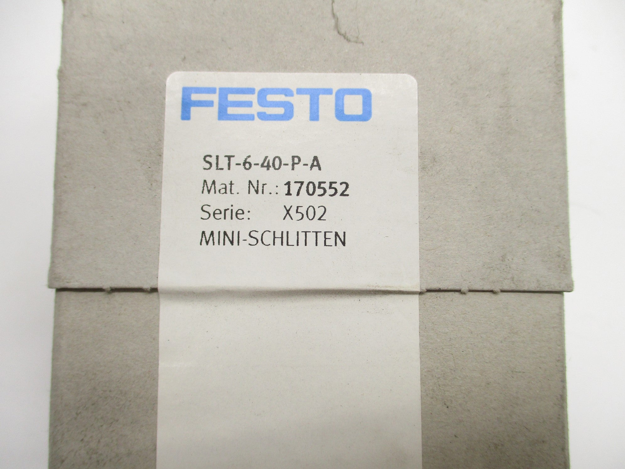 FESTO SLT-6-40-P-A NSFS