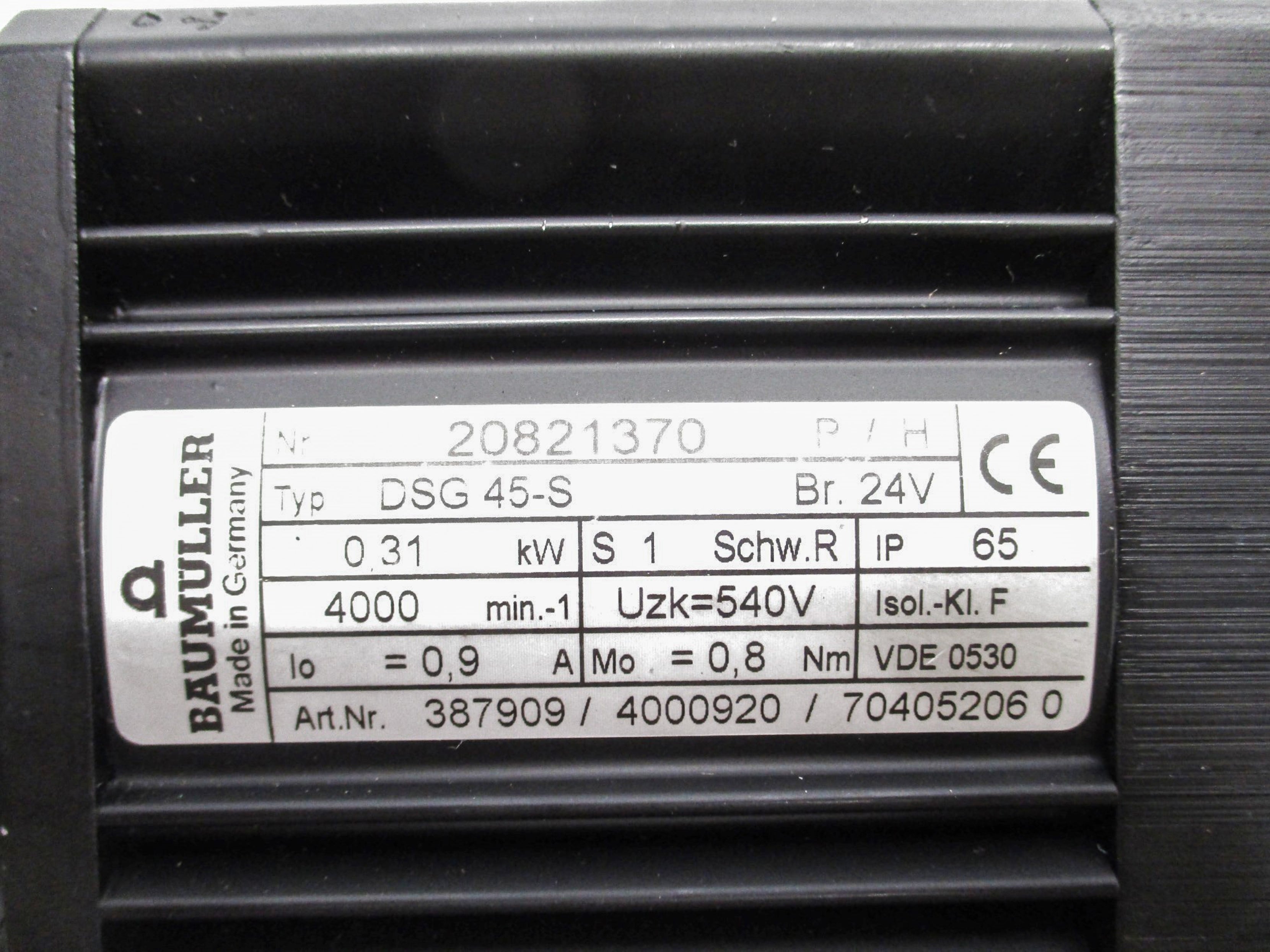 BAUMULLER DSG45-S 20821370 UNMP