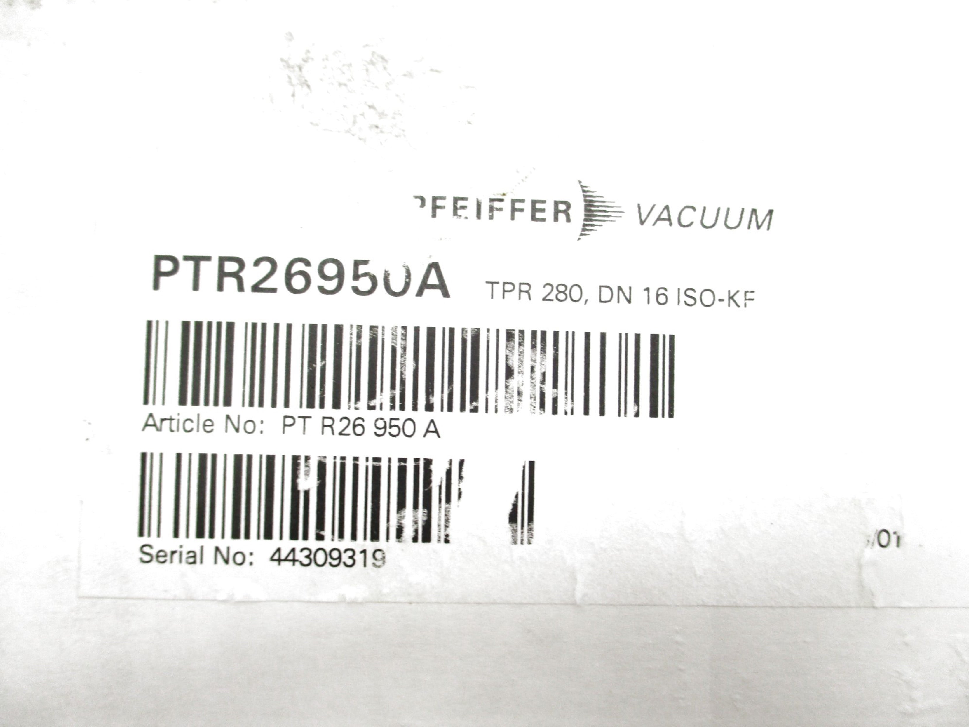 PFEIFFER VACUUM PTF26950A NSMP