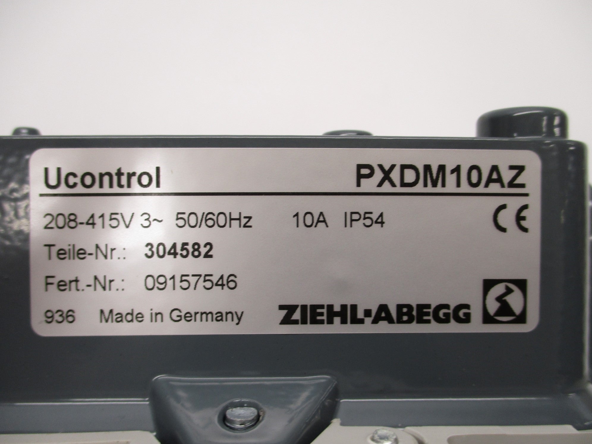 ZIEHL-ABEGG PXDM10AZ NSMP