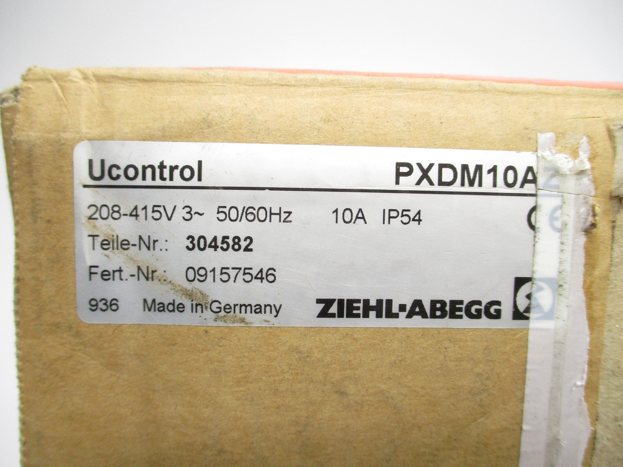 ZIEHL-ABEGG PXDM10AZ NSMP