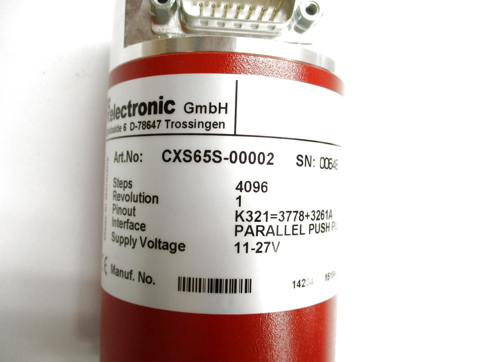 TR ELECTRONIC CXS65S-00002 NSMP