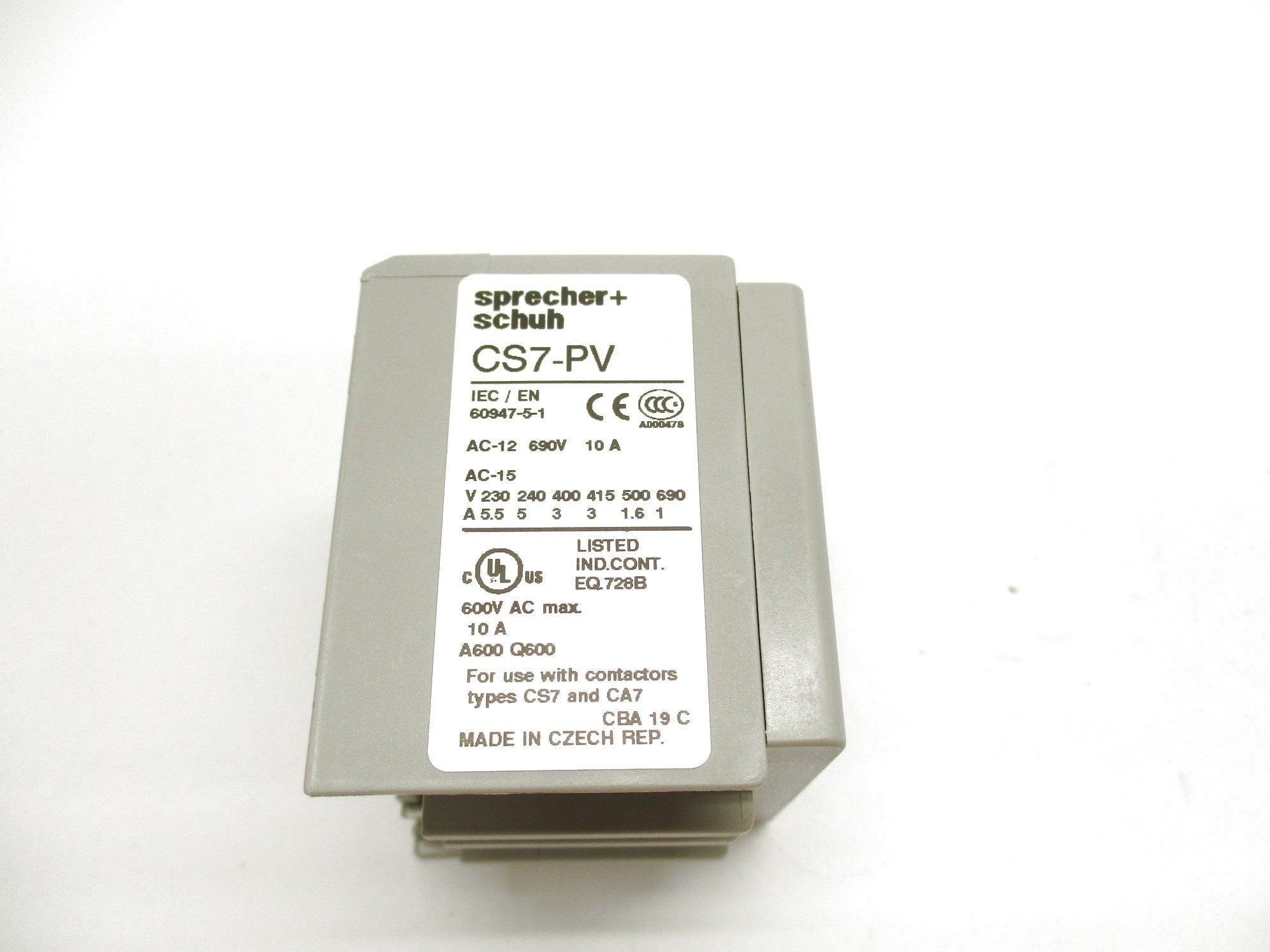 SPRECHER+SCHUH CS7-PV-22 690V 10A NSMP