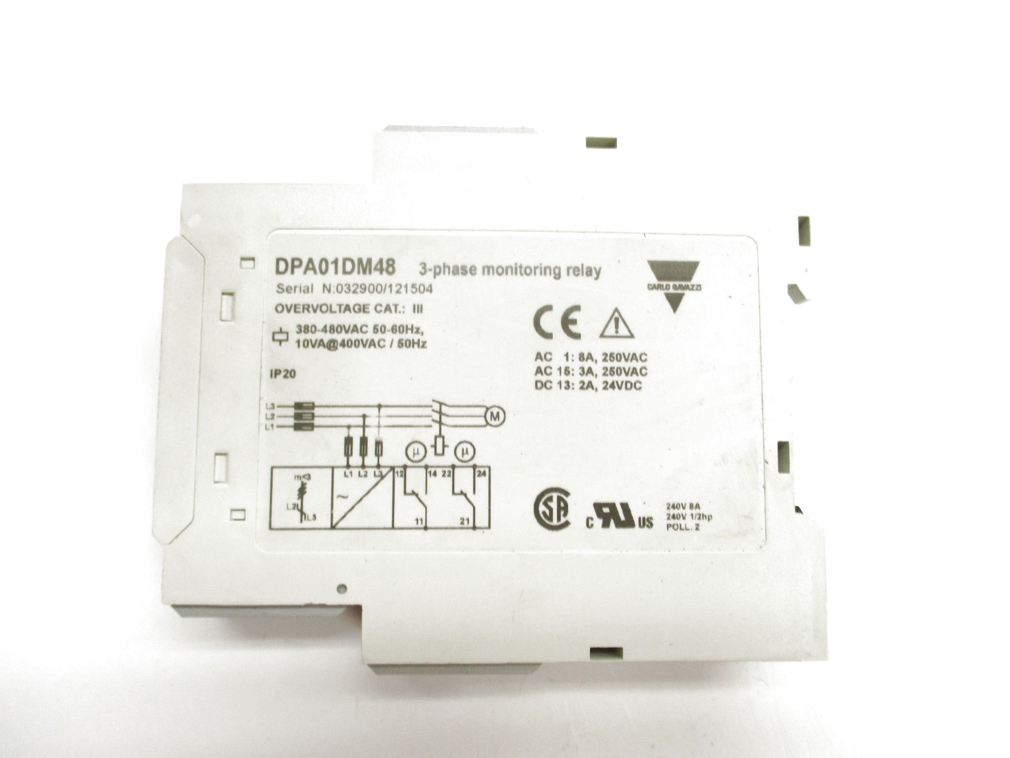 CARLO GAVAZZI DPA01DM48 380-480V 8A NSMP