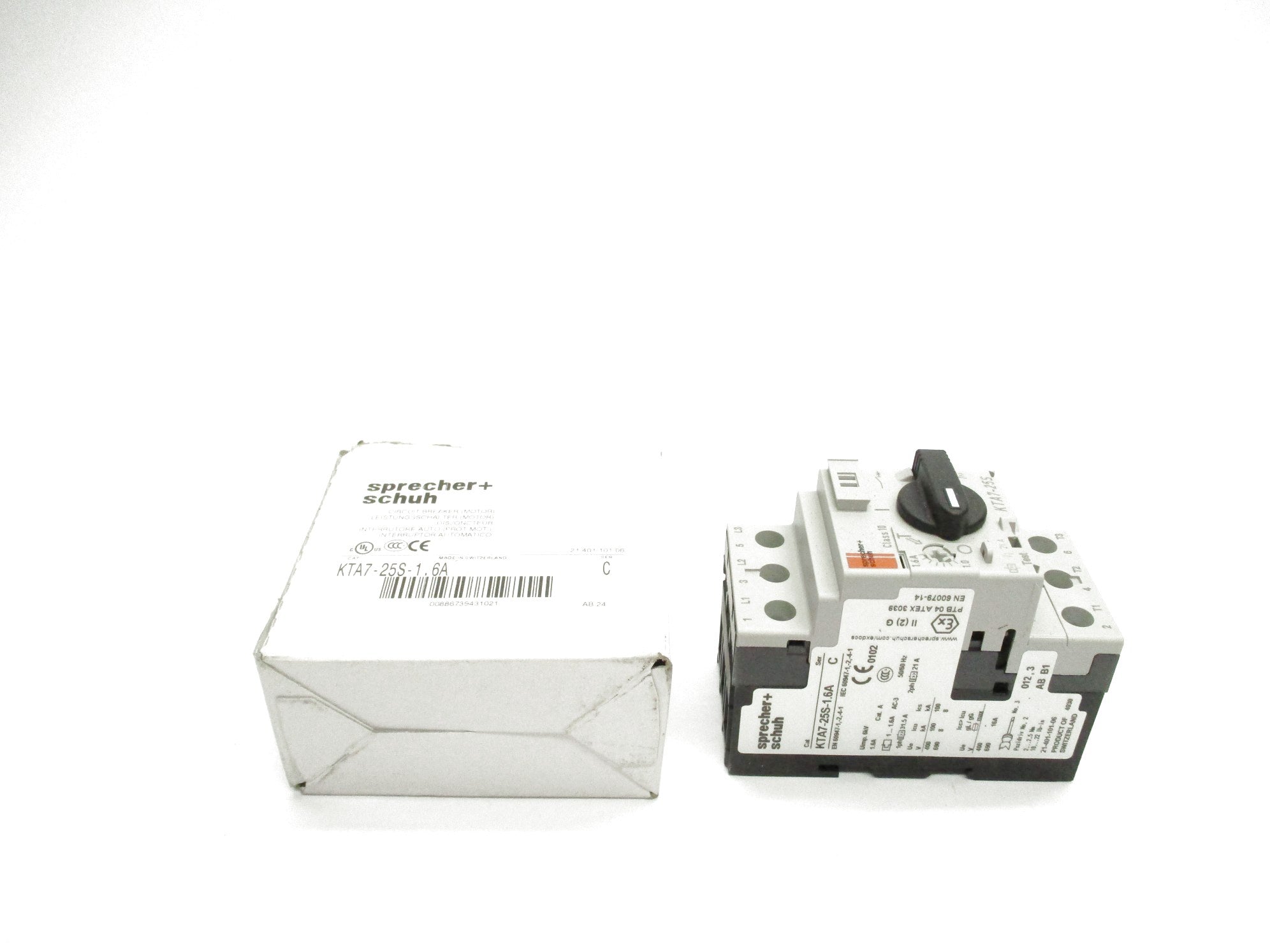 SPRECHER+SCHUH KTA7-25S-1.6A SER. C 1.0-1.6A 690V NSMP