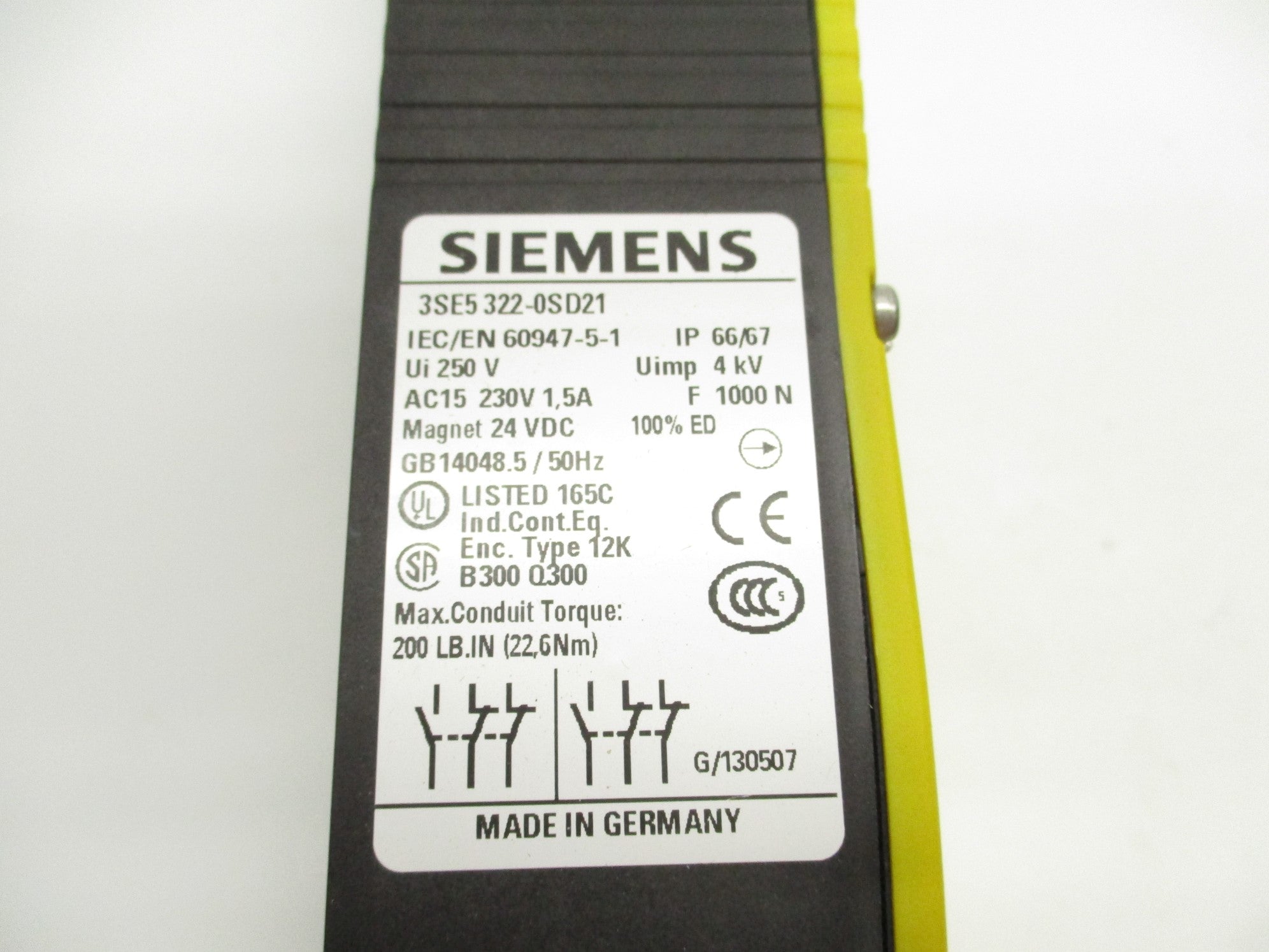 SIEMENS 3SE5322-0SD21 NSMP