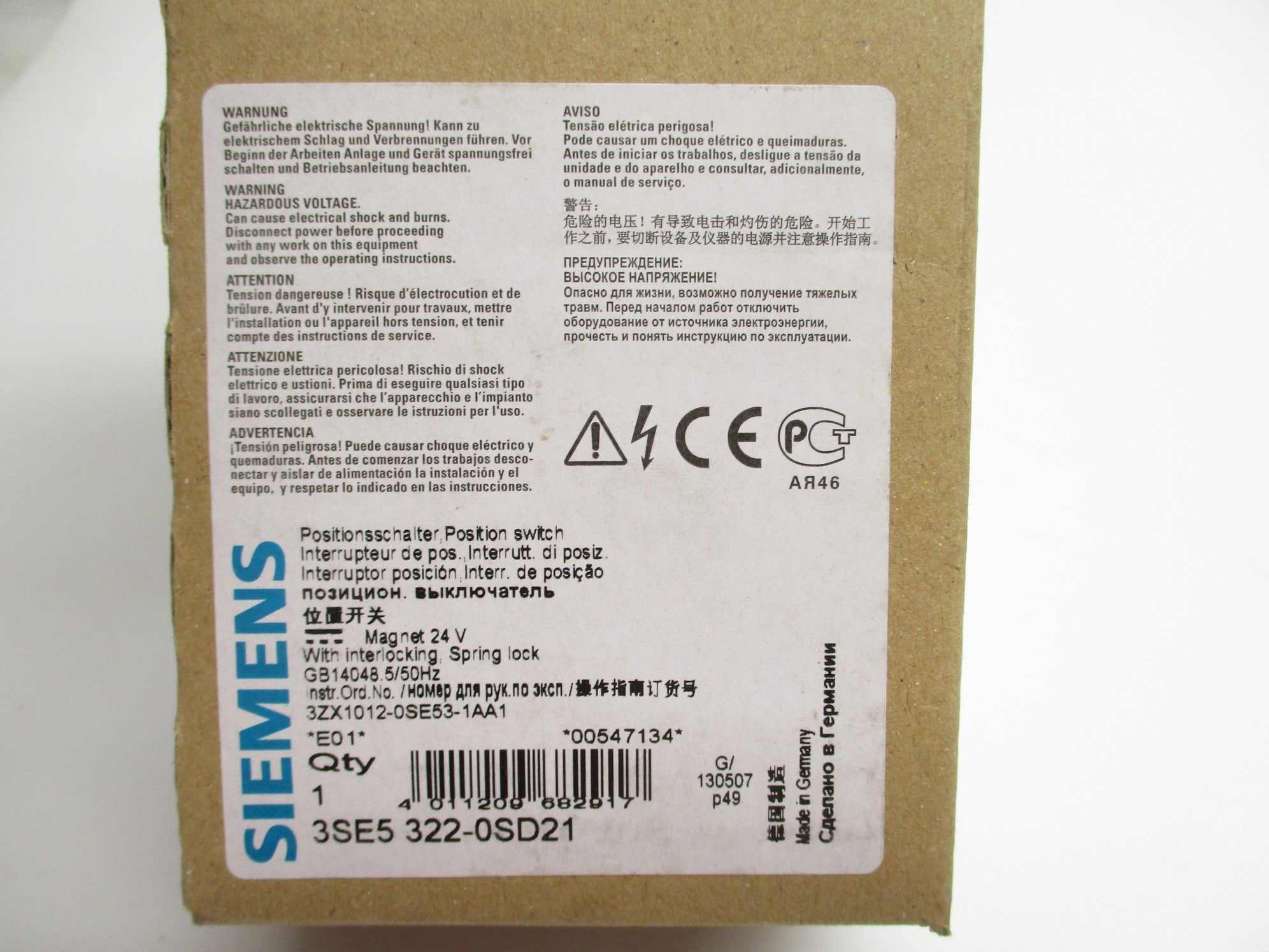 SIEMENS 3SE5322-0SD21 NSMP