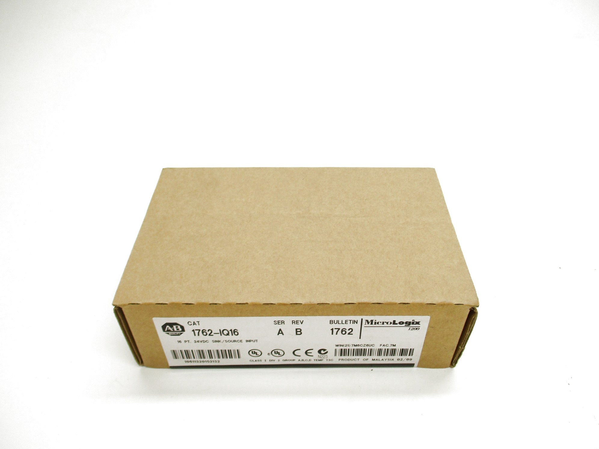 ALLEN BRADLEY 1762-IQ16 SER. A DATE: 2009 NSFS