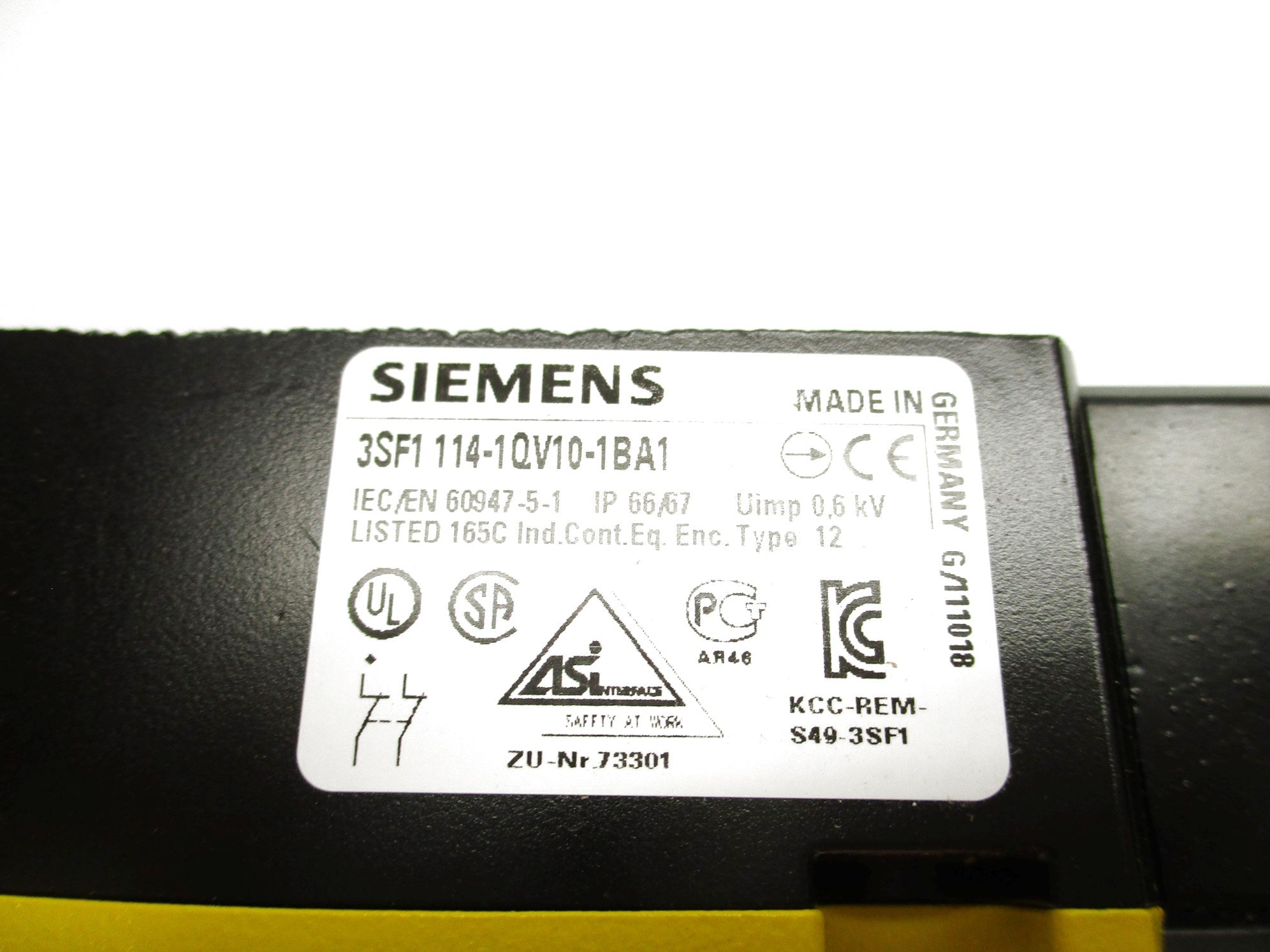 SIEMENS 3SF1114-1QV10-1BA1 NSMP