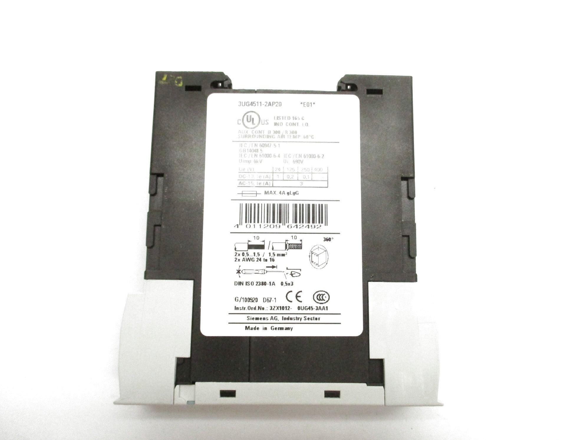 SIEMENS 3UG4511-2AP20 320-500V NSMP