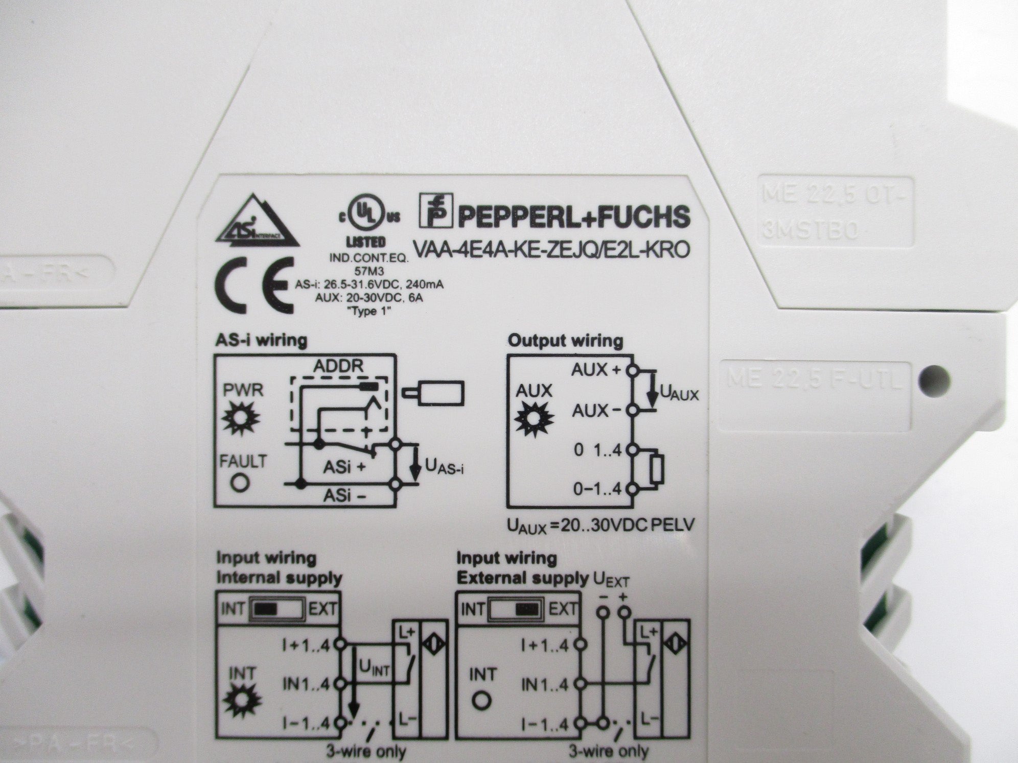 PEPPERL+FUCHS VAA-4E4A-ZEJQ/E2L-KRO NSNP
