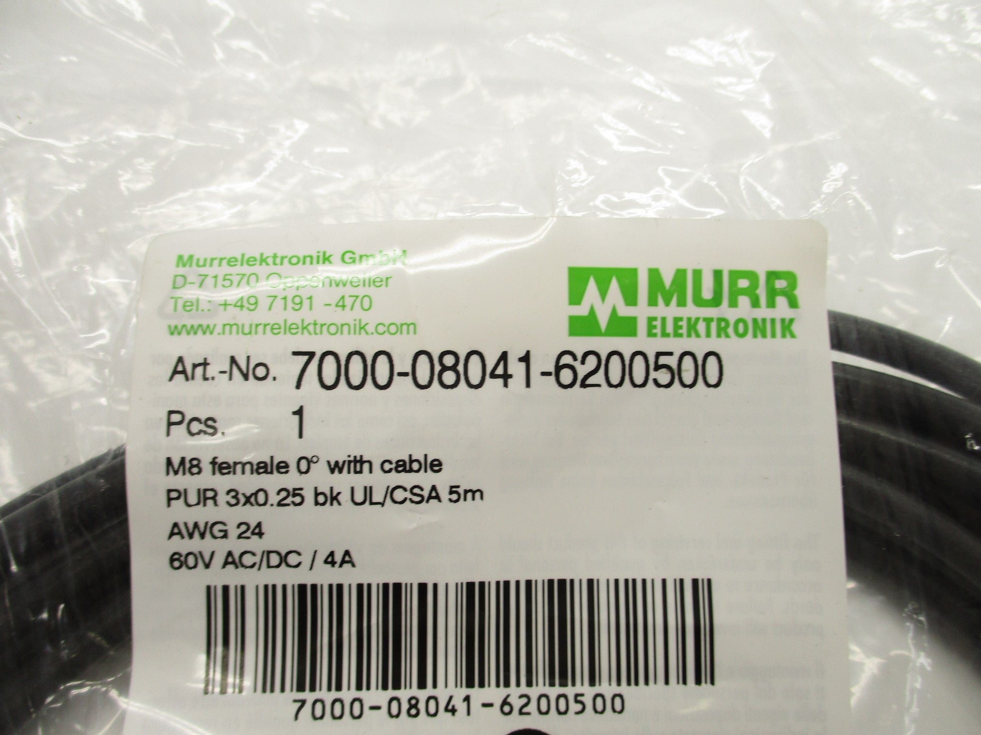 MURR ELEKTRONIK 7000-08041-6200500 NSMP