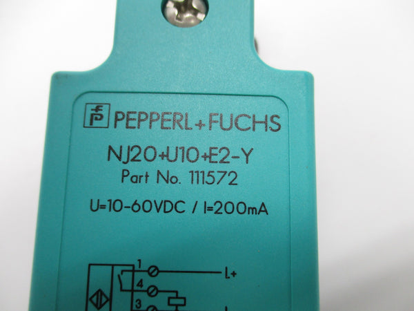 PEPPERL+FUCHS NJ20+U10+E2-Y NSMP