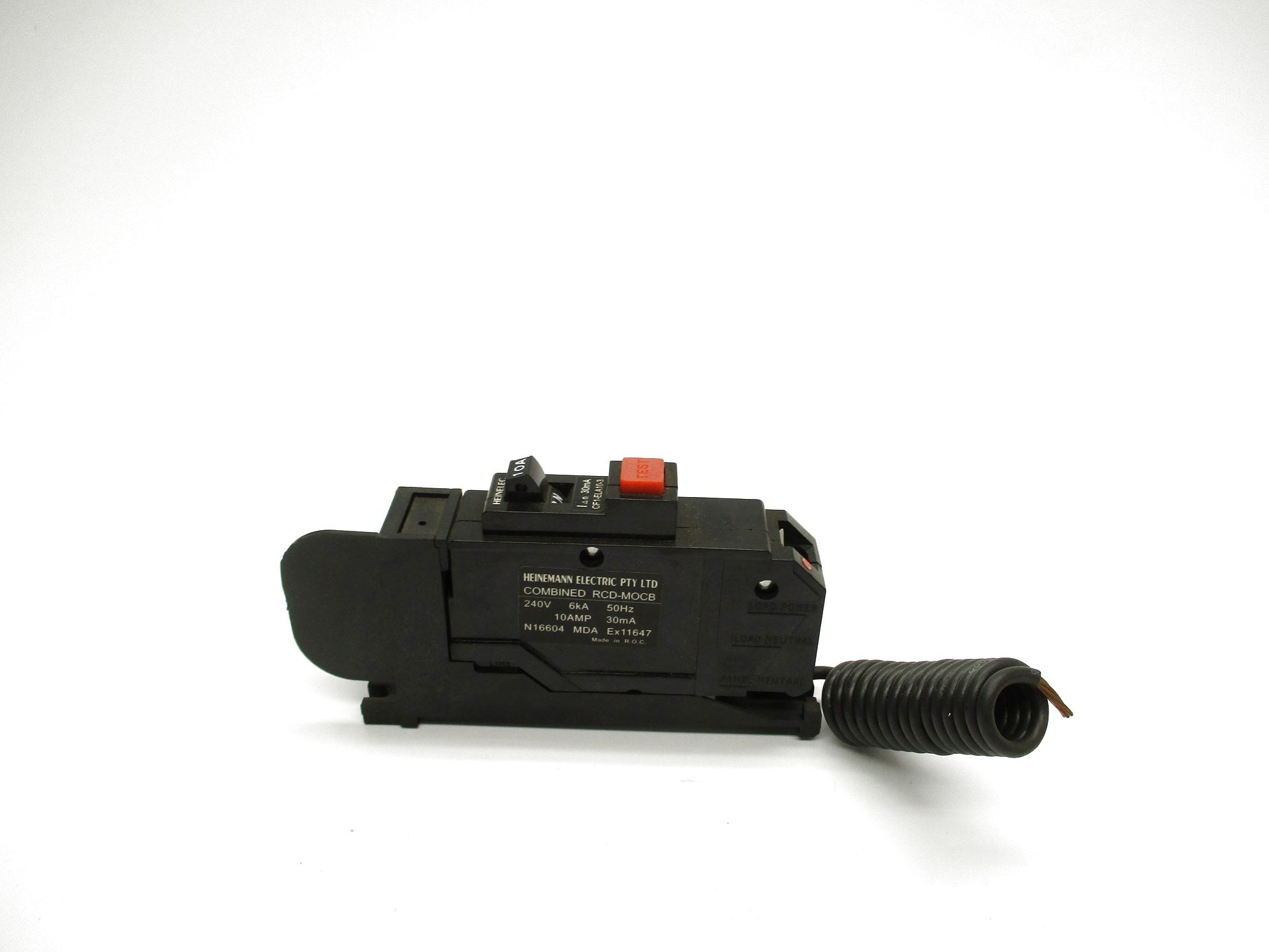 HEINEMANN CF1-ELA10-3 RCD-MOCB 10A 240V NSNP