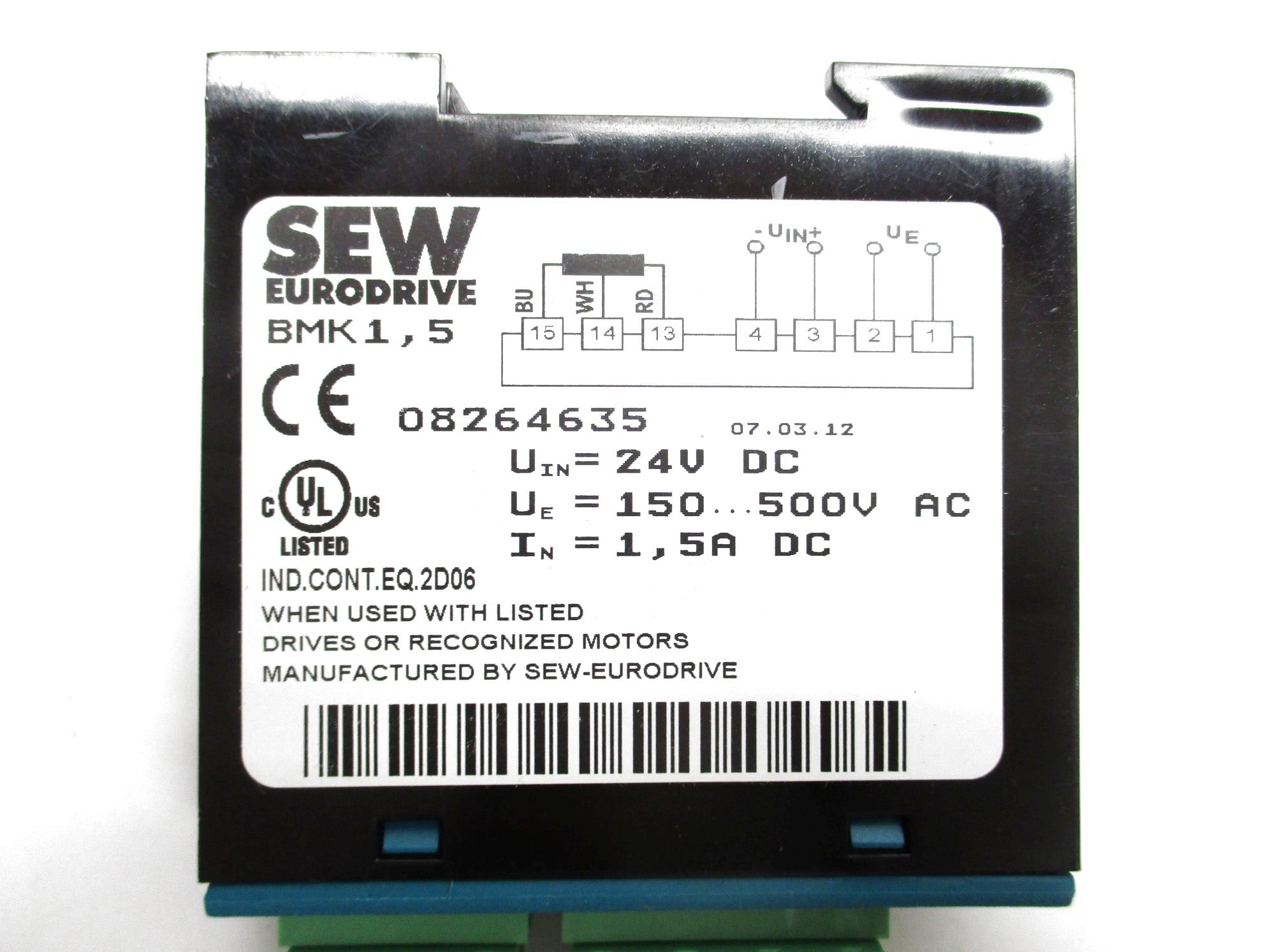 SEW EURODRIVE BMK1,5 NSNP