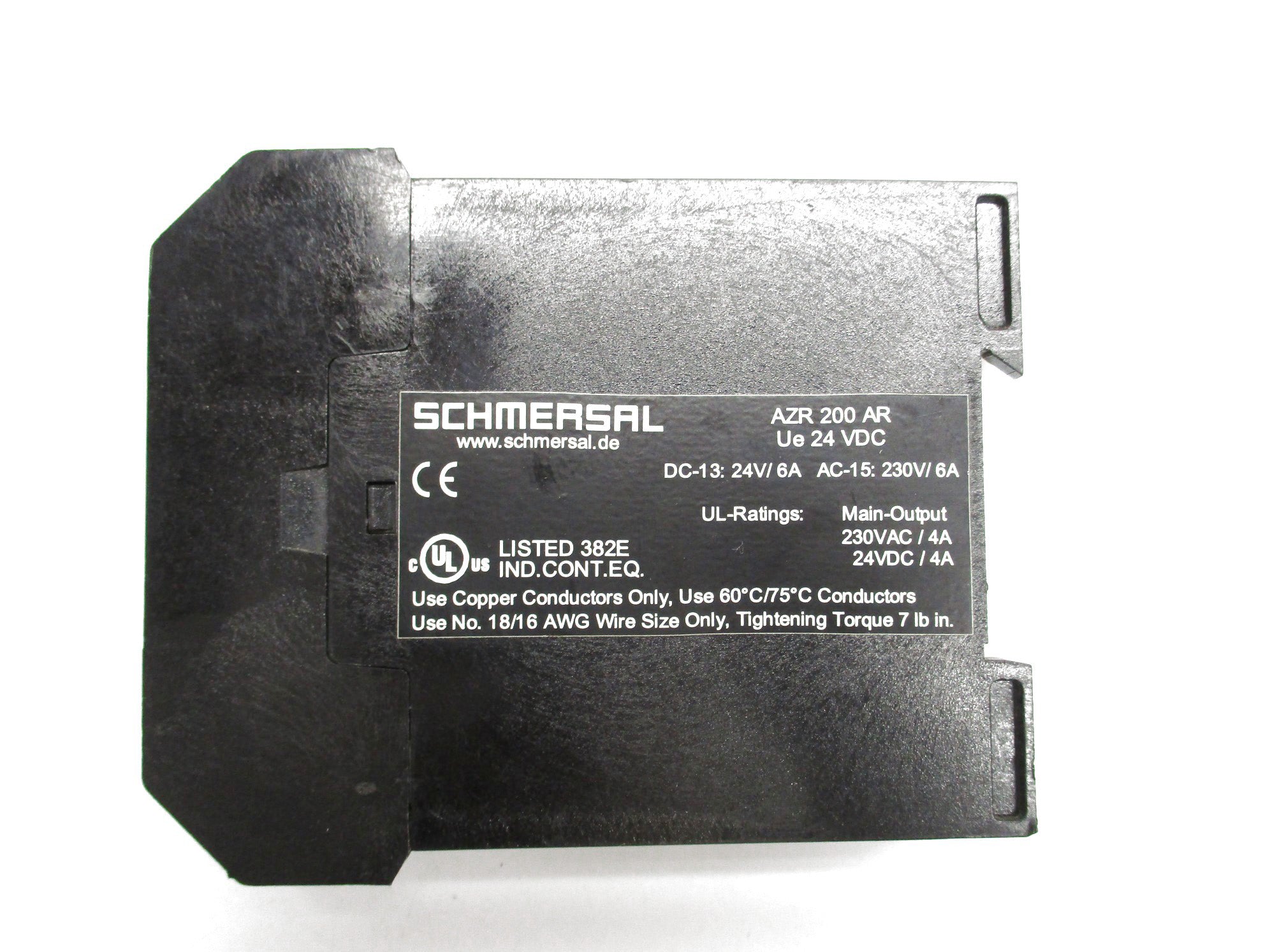 SCHMERSAL AZR200AR 24V 6A NSNP