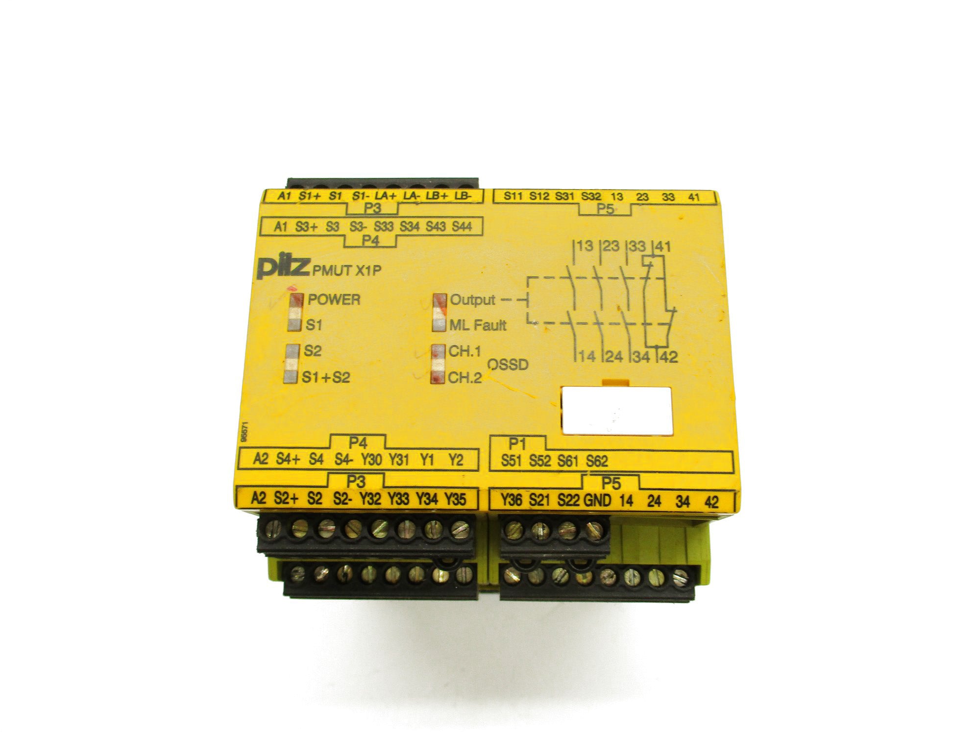 PILZ PMUT-X1P-24VDC-3NO-1NC-5SO UNMP