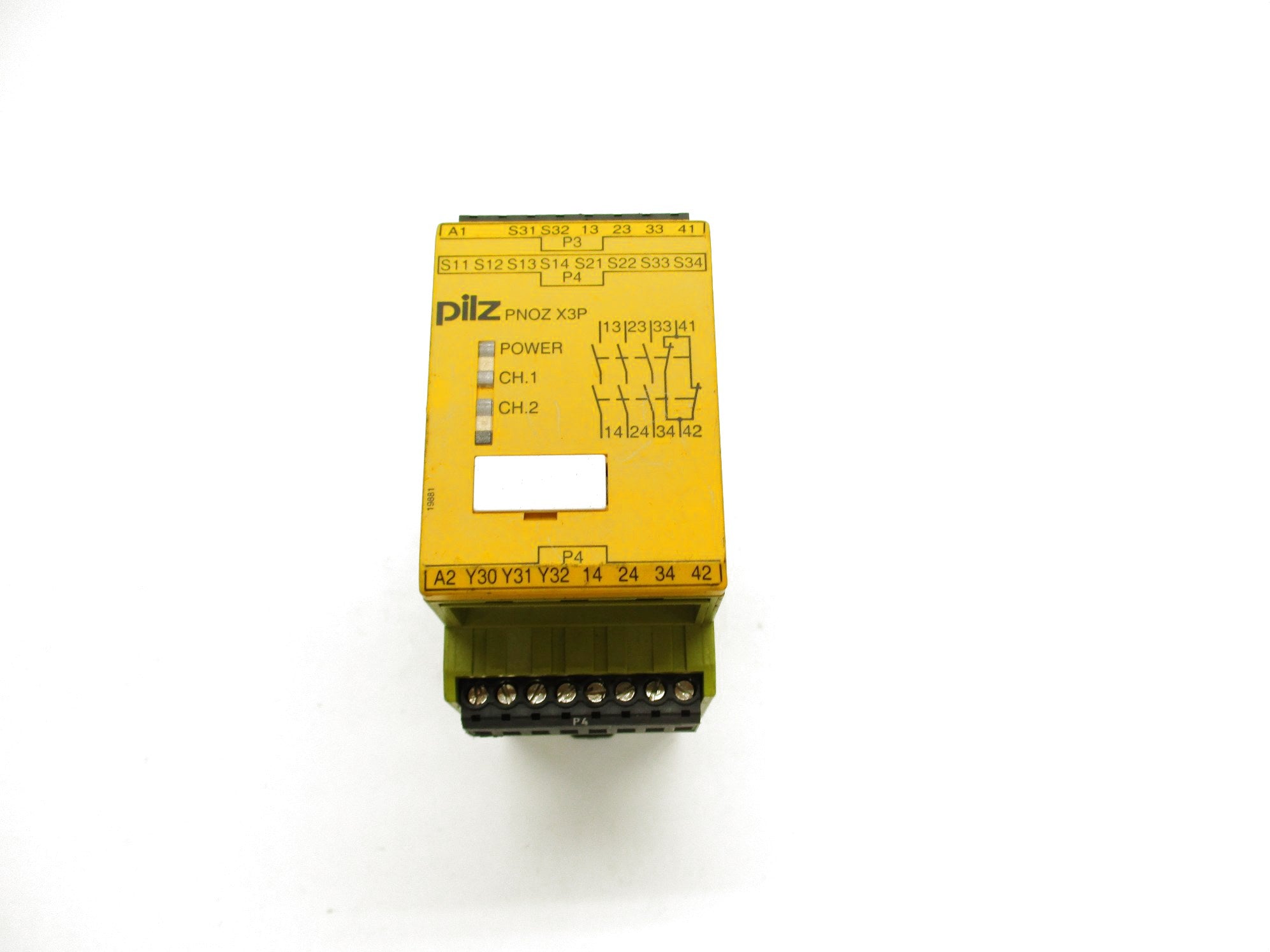 PILZ PNOZ-X3P-24VDC-24VAC-3N/O-1N/C-1SO 24VAC/DC 6A UNMP