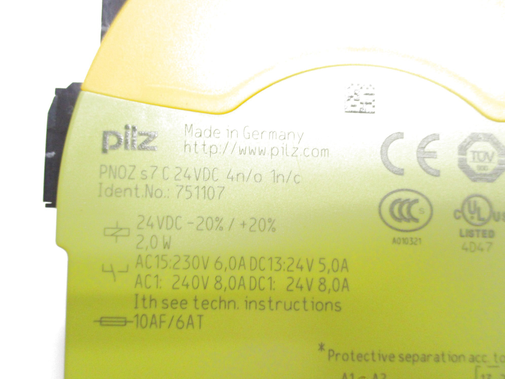 PILZ PNOZ-S7-C-24VDC-4N/O-1N/C 24VDC 5A NSNP