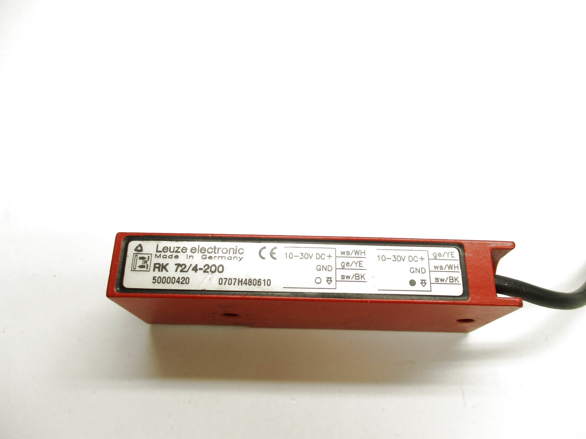LEUZE ELECTRONIC RK72/4-200 UNMP
