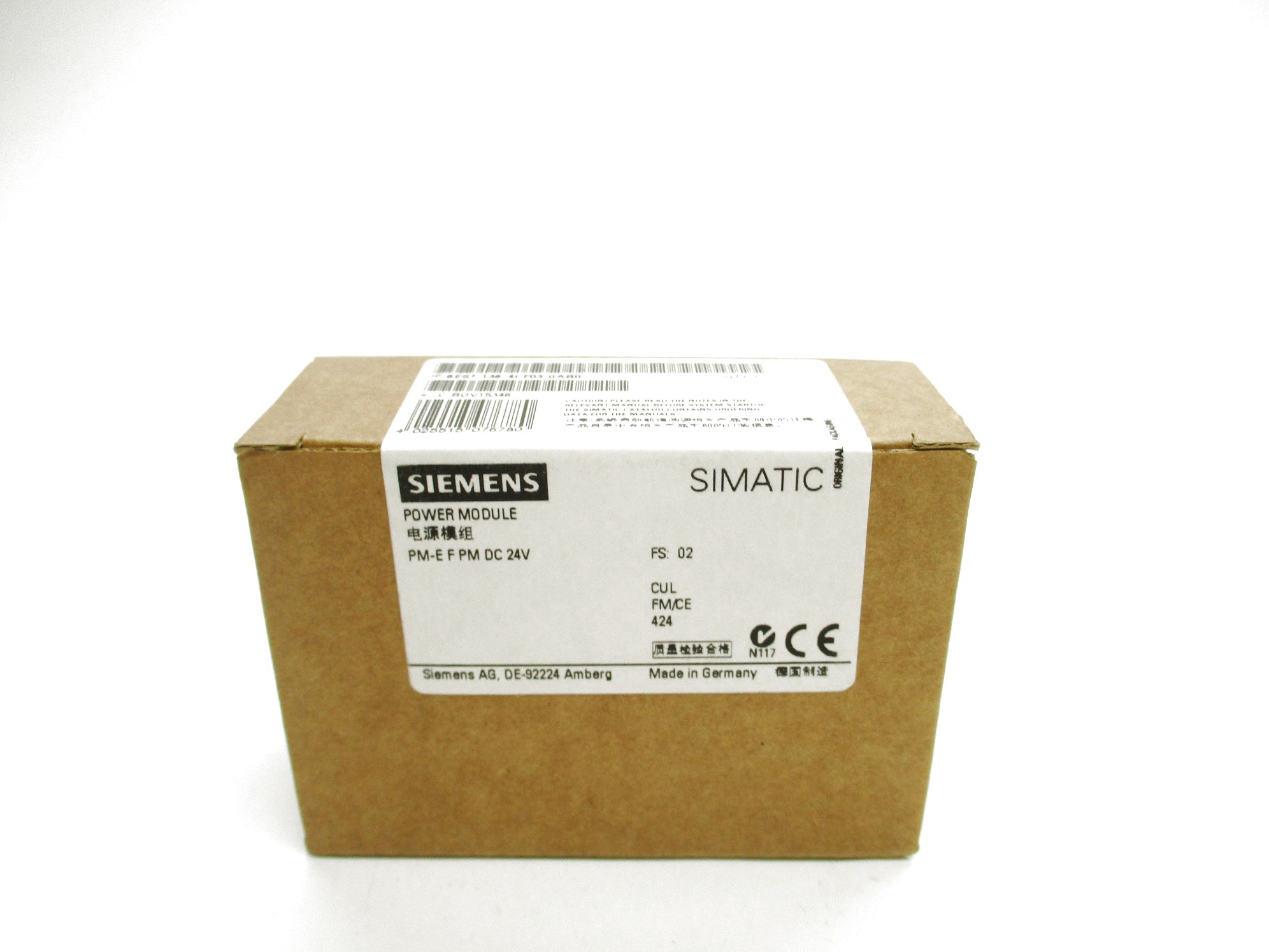 SIEMENS 6ES7138-4CF03-0AB0 NSFS