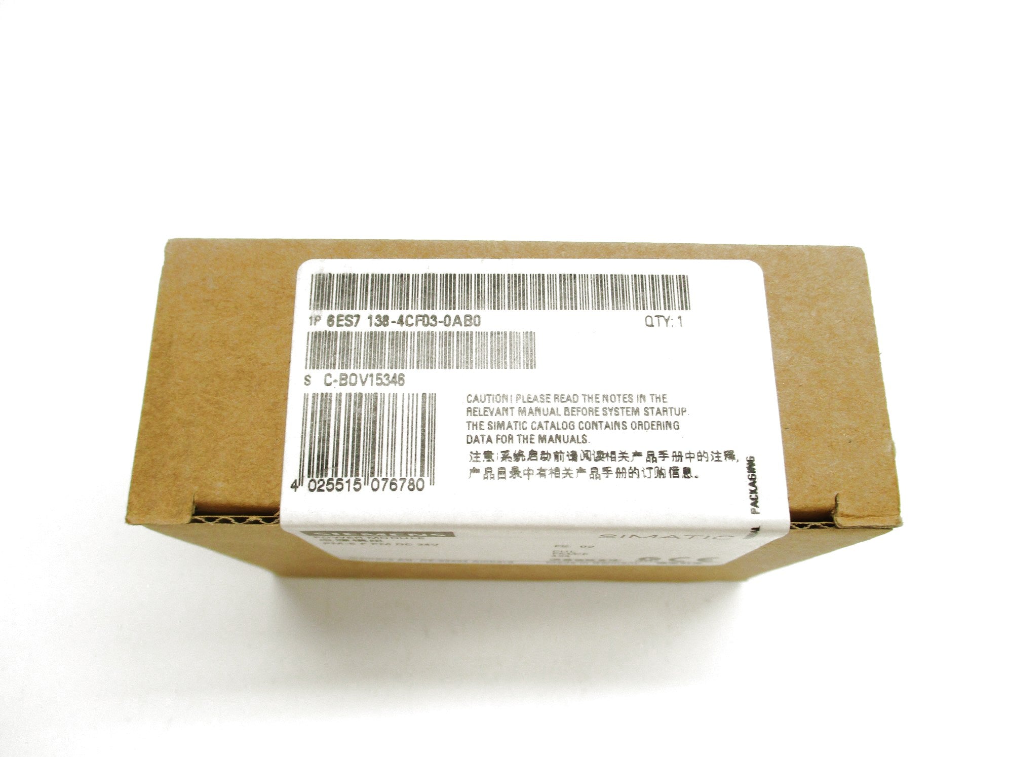 SIEMENS 6ES7138-4CF03-0AB0 NSFS