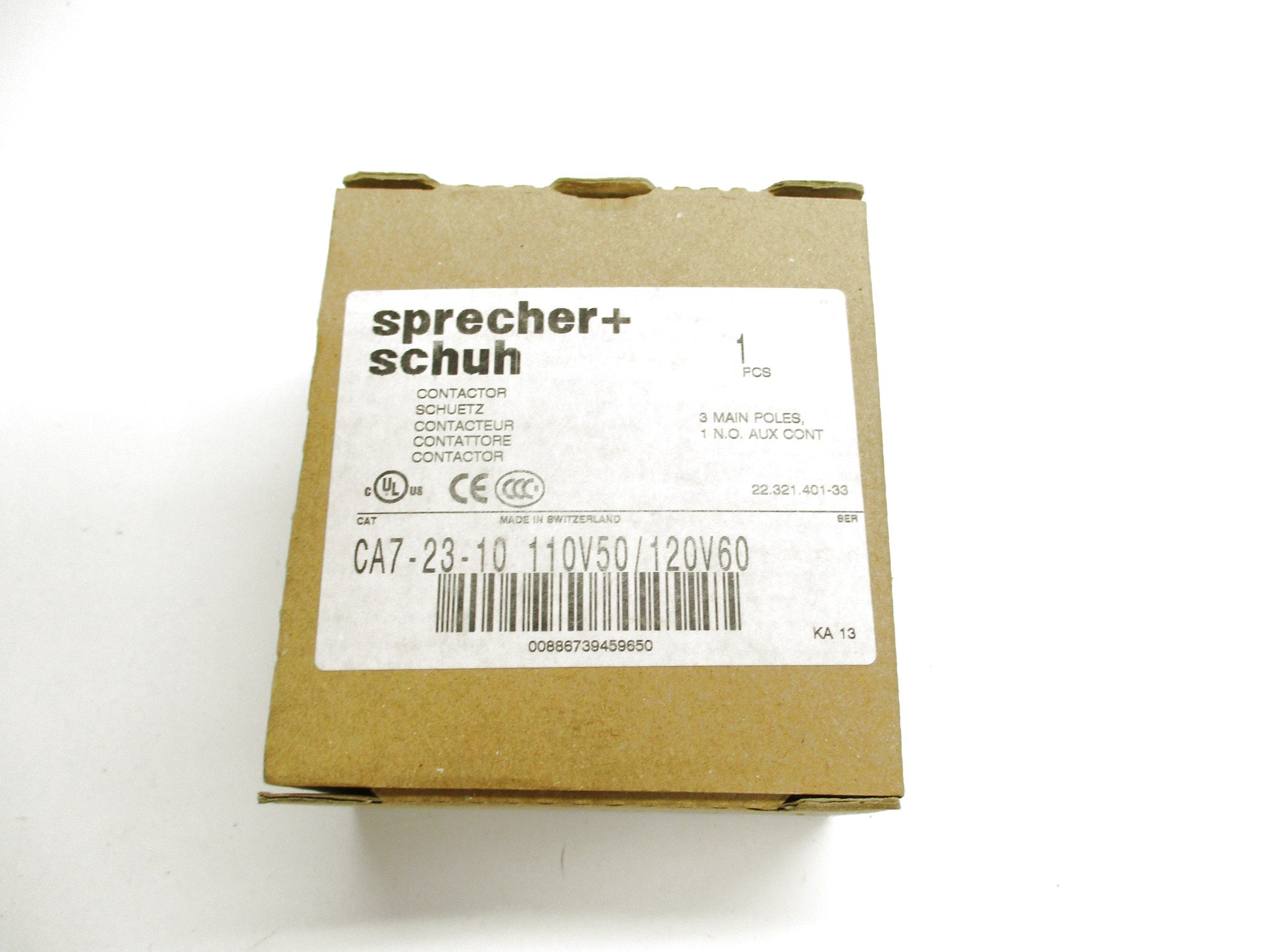 SPRECHER+SCHUH CA7-23-10 110/120V NSMP