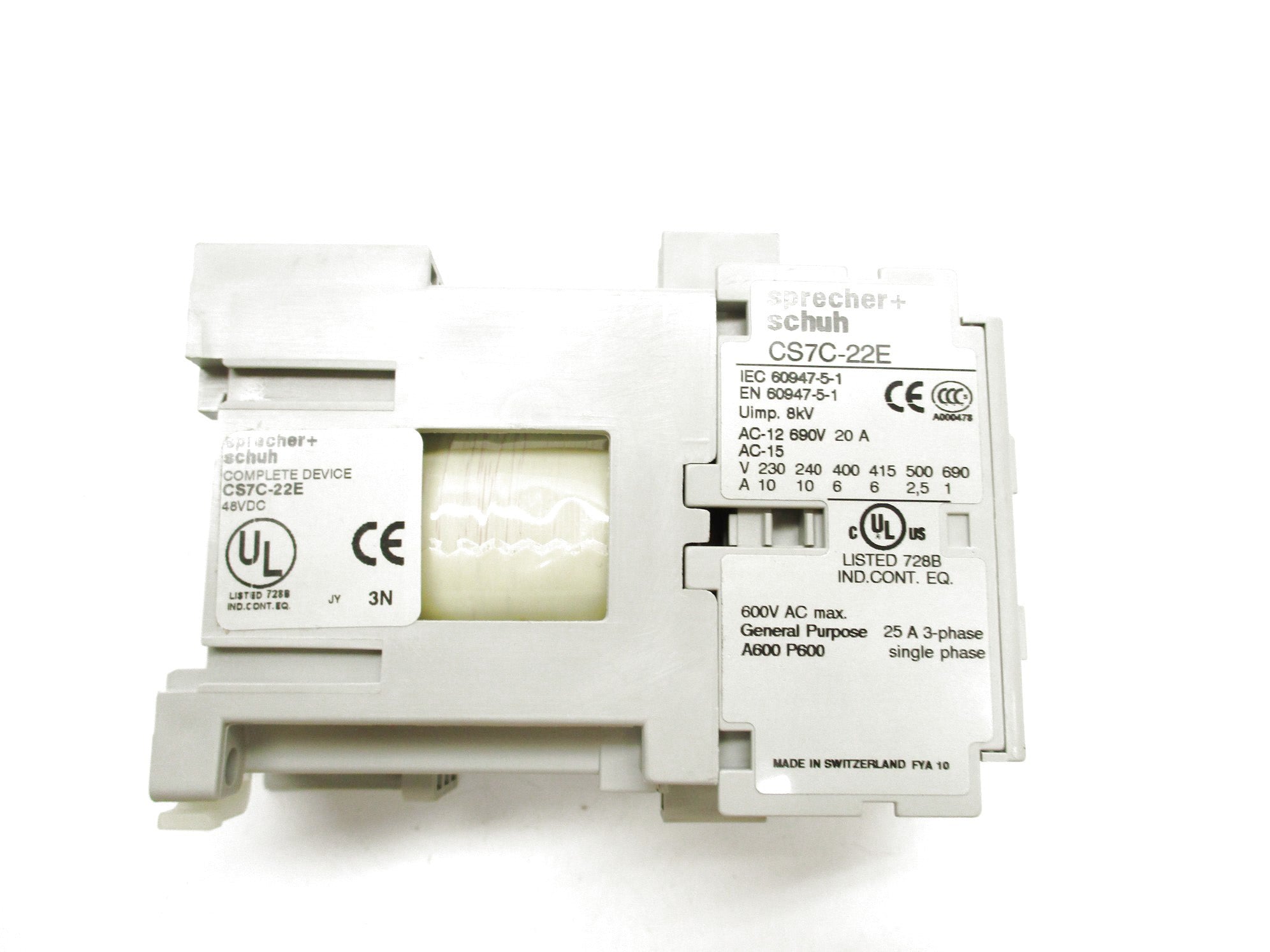 SPRECHER+SCHUH CS7C-22E 24VDC NSMP